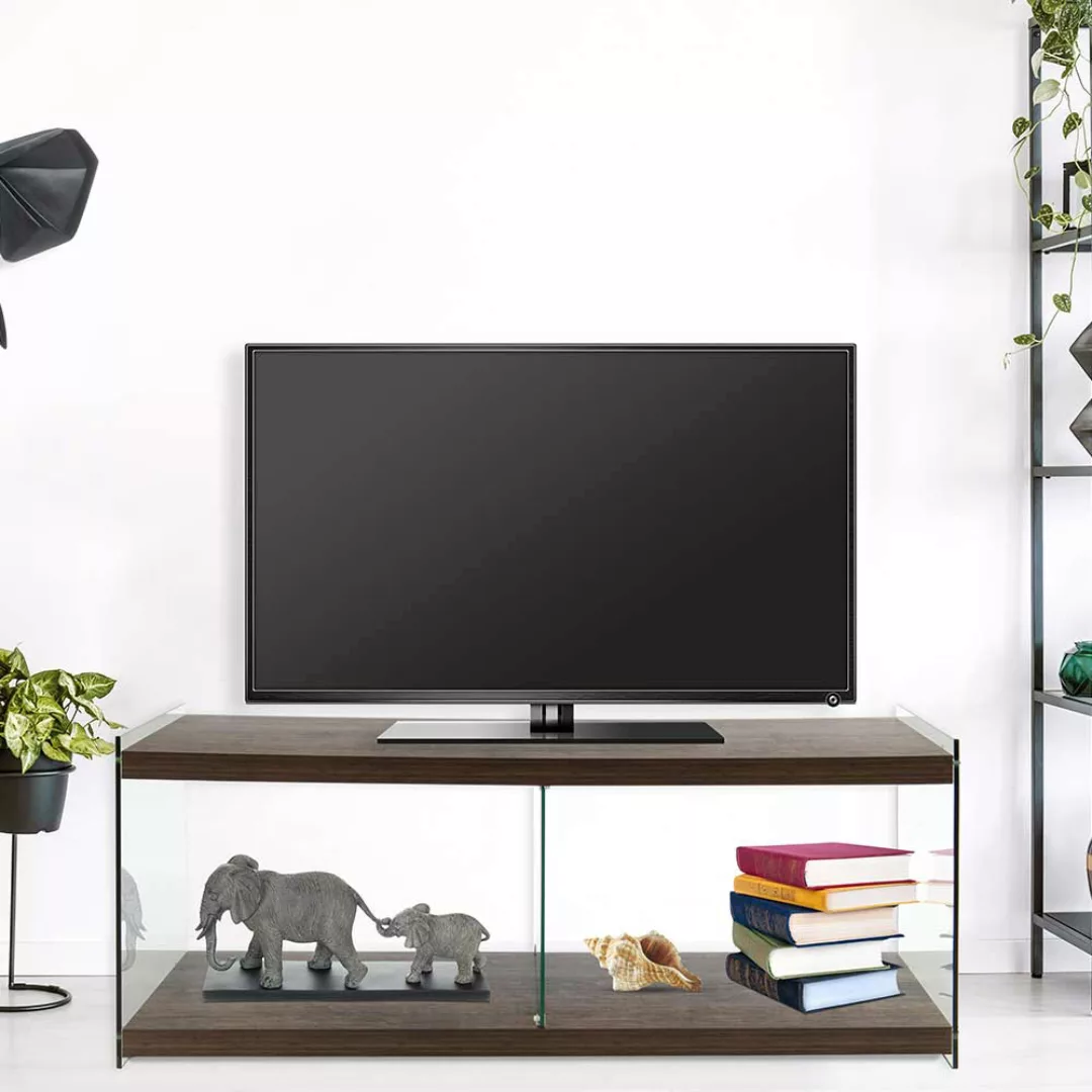 TV Board in Nussbaumfarben modern günstig online kaufen