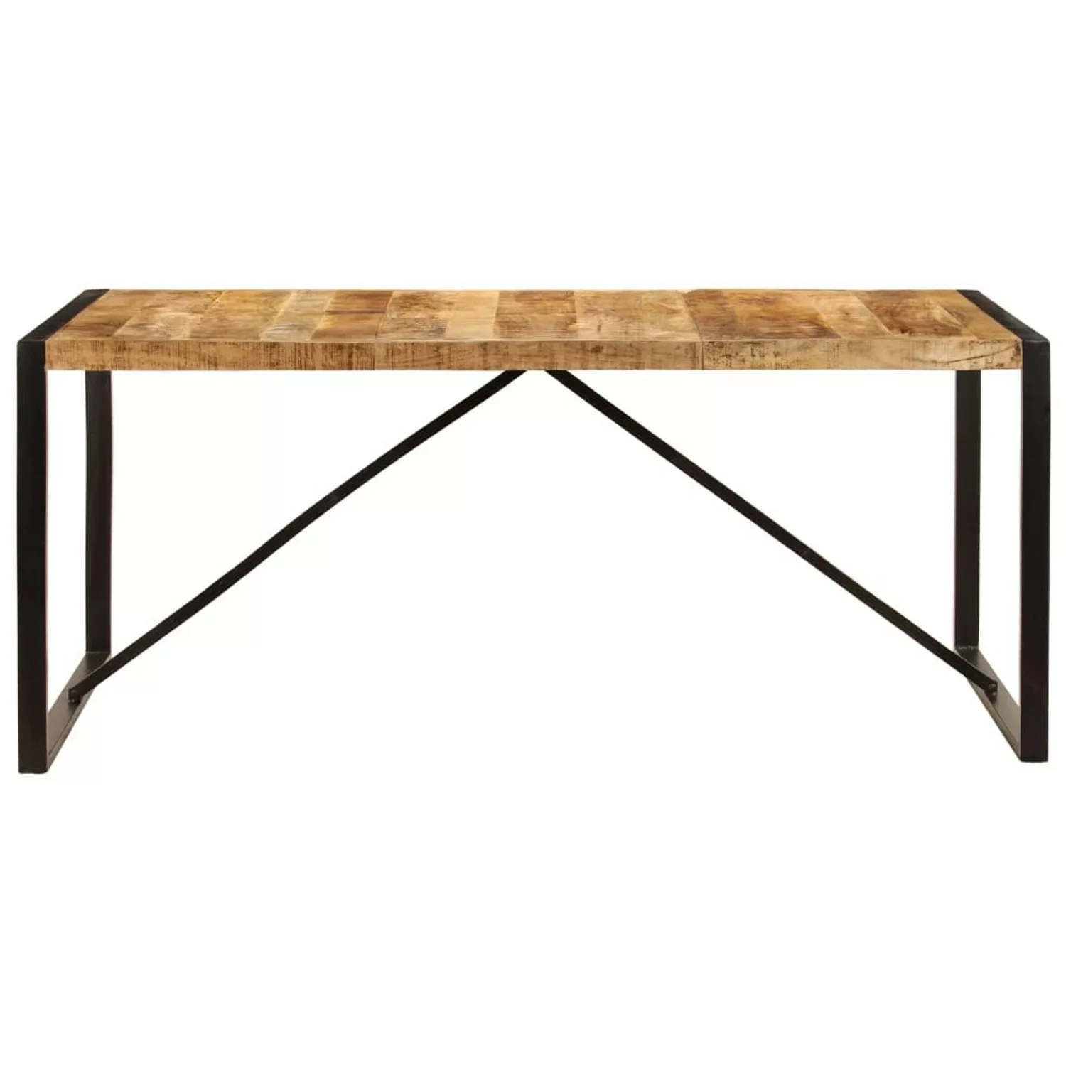 Esstisch 180 X 90 X 75 Cm Massivholz Mango günstig online kaufen