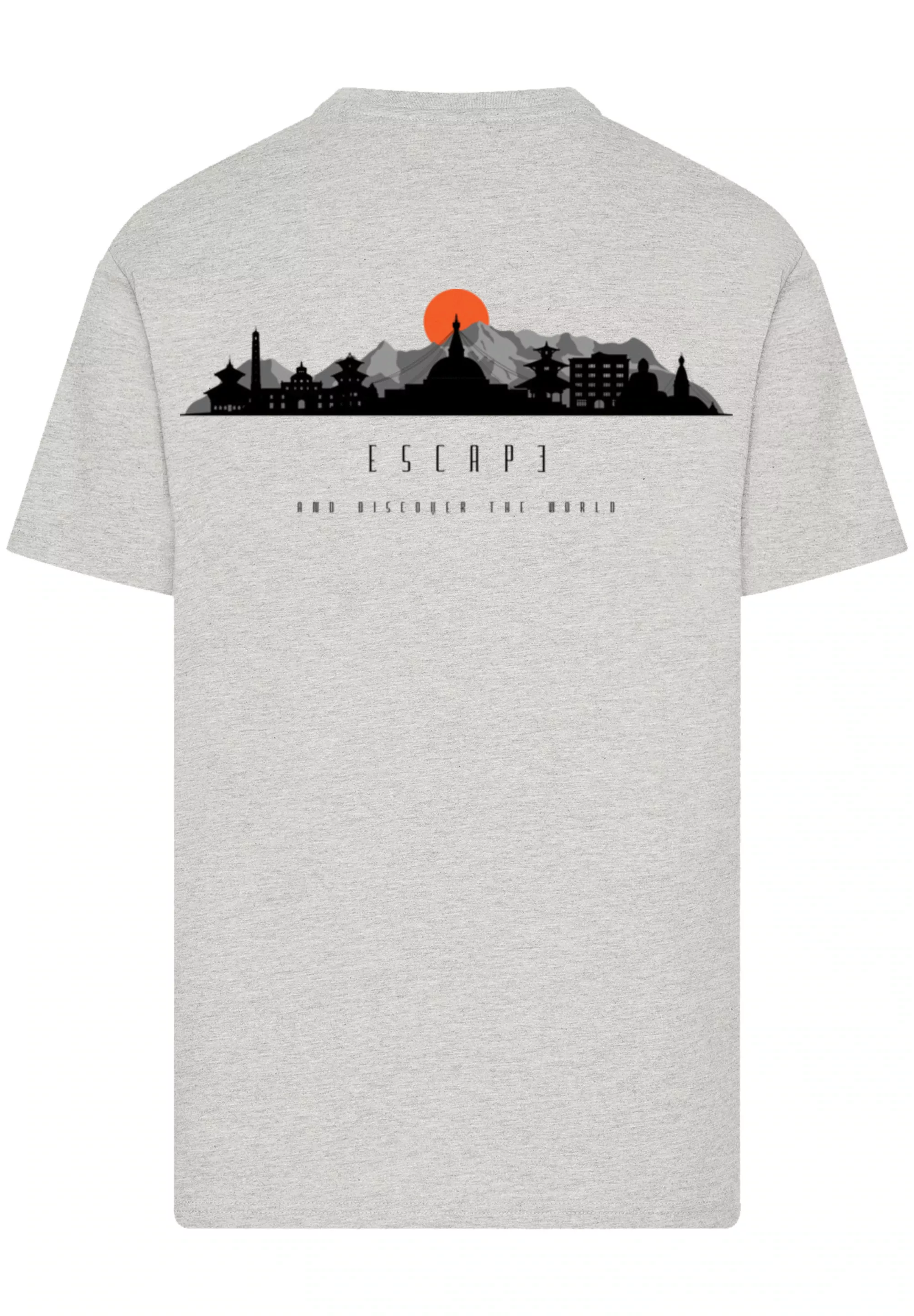 F4NT4STIC T-Shirt "Escape Discover the World Asian Town", Premium Qualität, günstig online kaufen