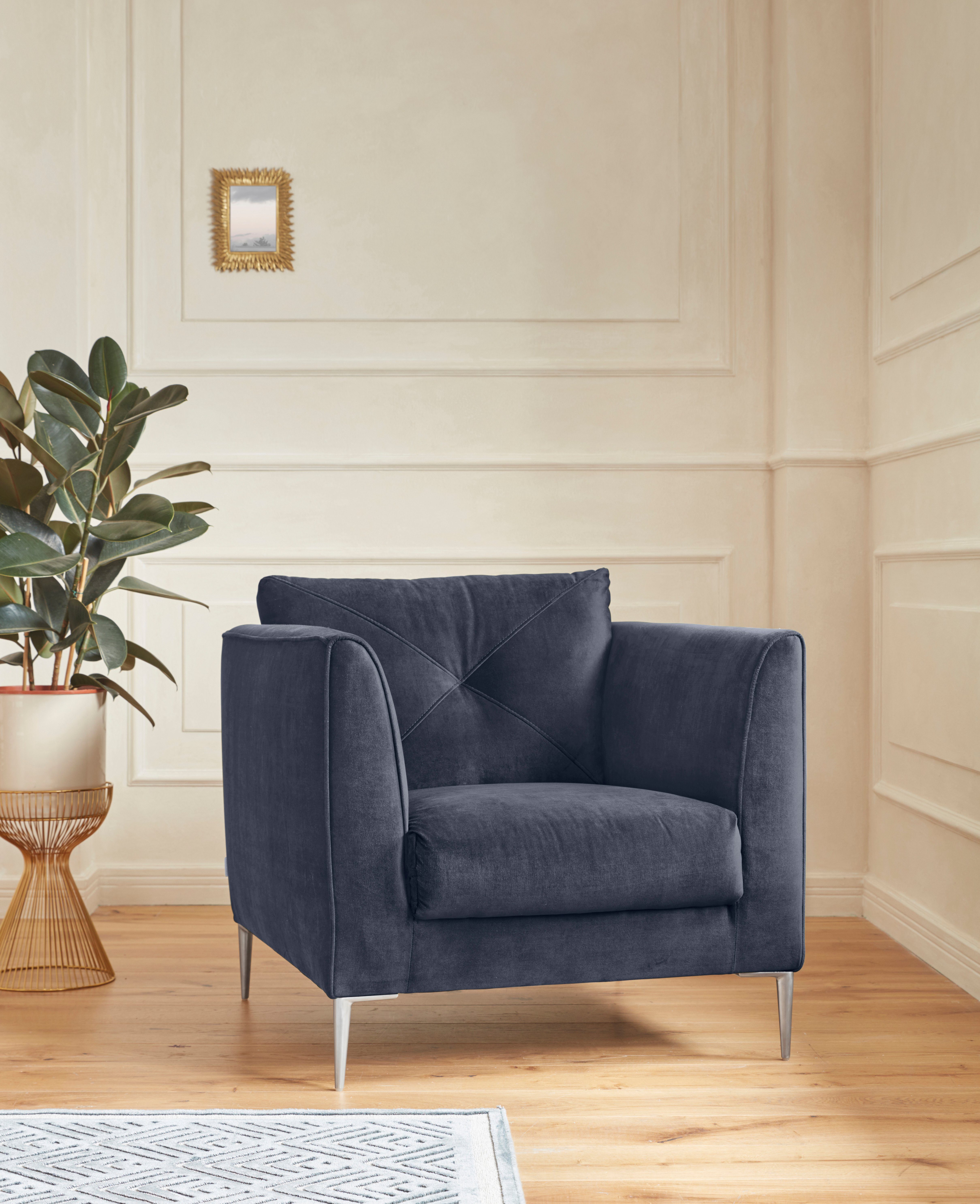 TRENDMANUFAKTUR Sessel "Chilltime, Loungesessel, Komfortsitzhöhe 46cm, Brei günstig online kaufen