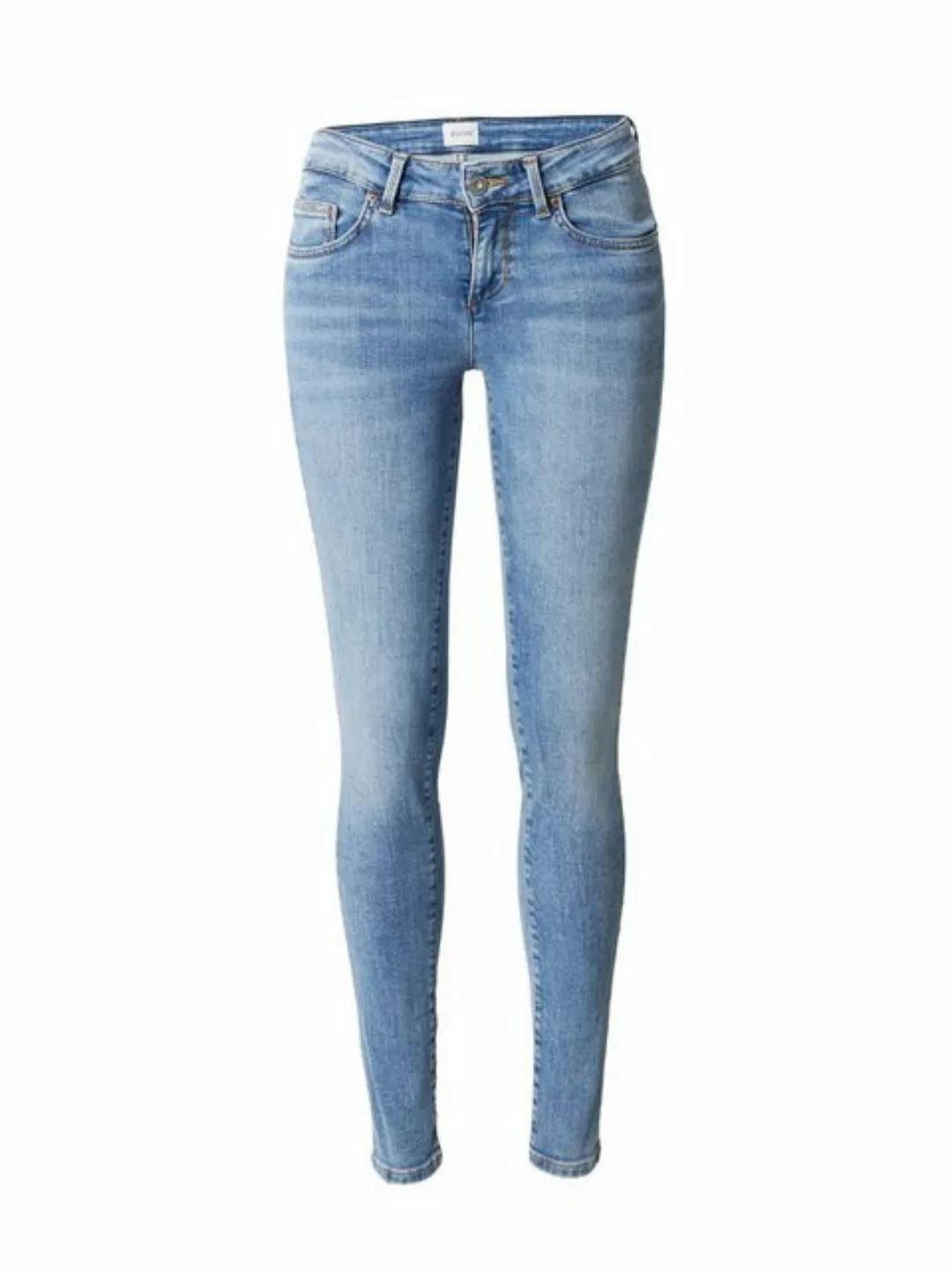 Mustang Damen Jeans QUINCY Skinny Fit - Blau - Mid Blue Denim günstig online kaufen