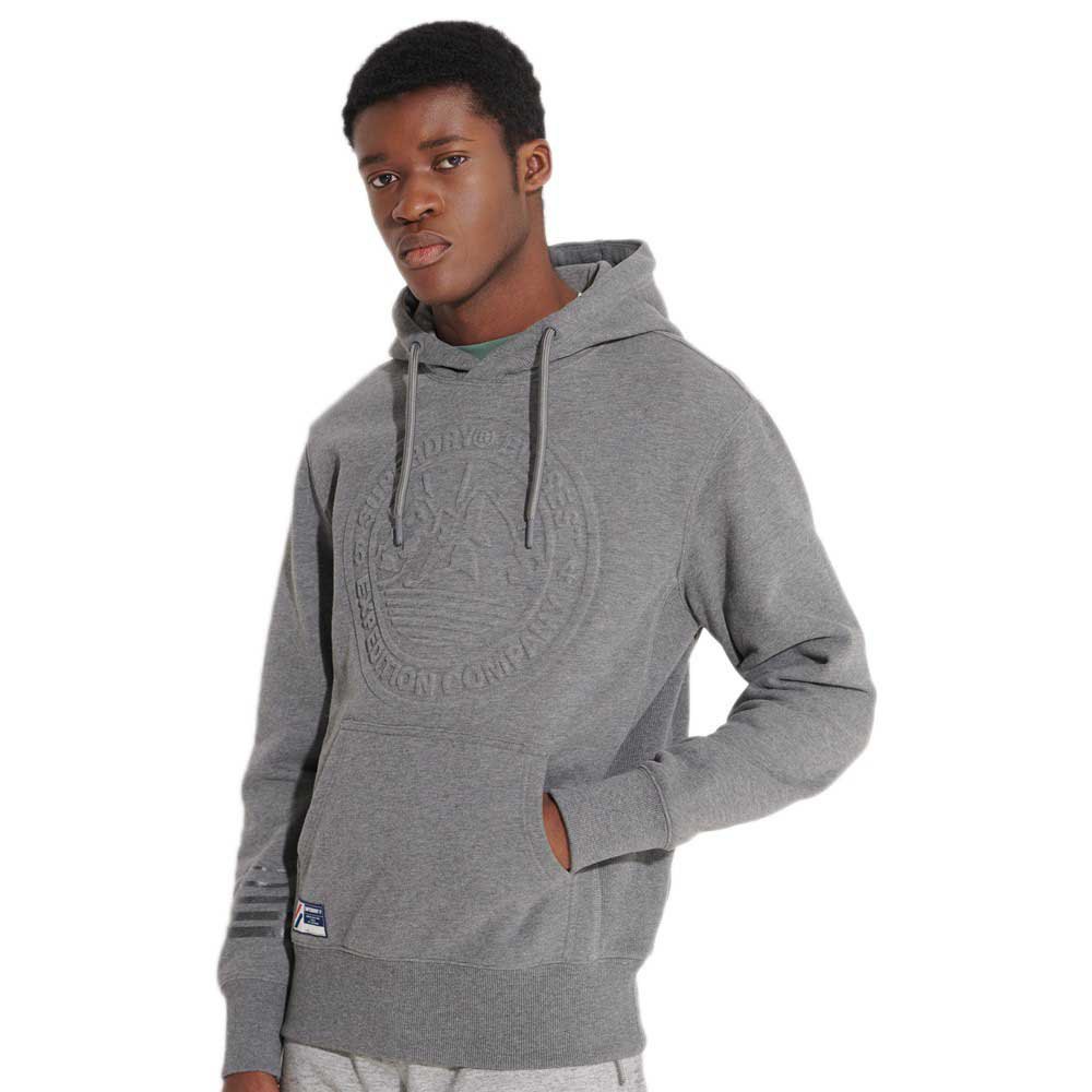 Superdry Expedition Embossed Sweatshirt XL Dark Charcoal Marl günstig online kaufen