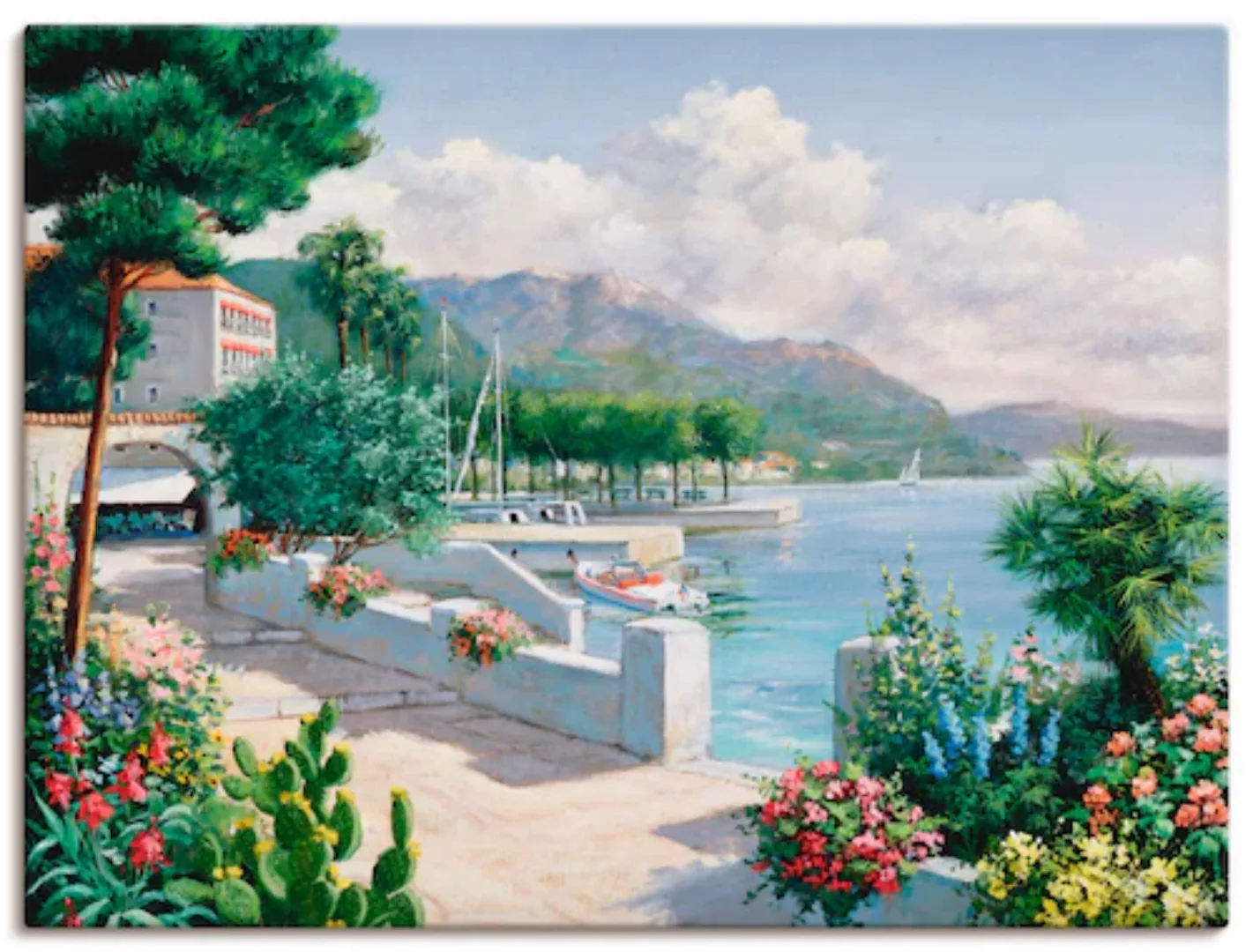 Artland Wandbild »Costa del Pietro II«, Gewässer, (1 St.) günstig online kaufen
