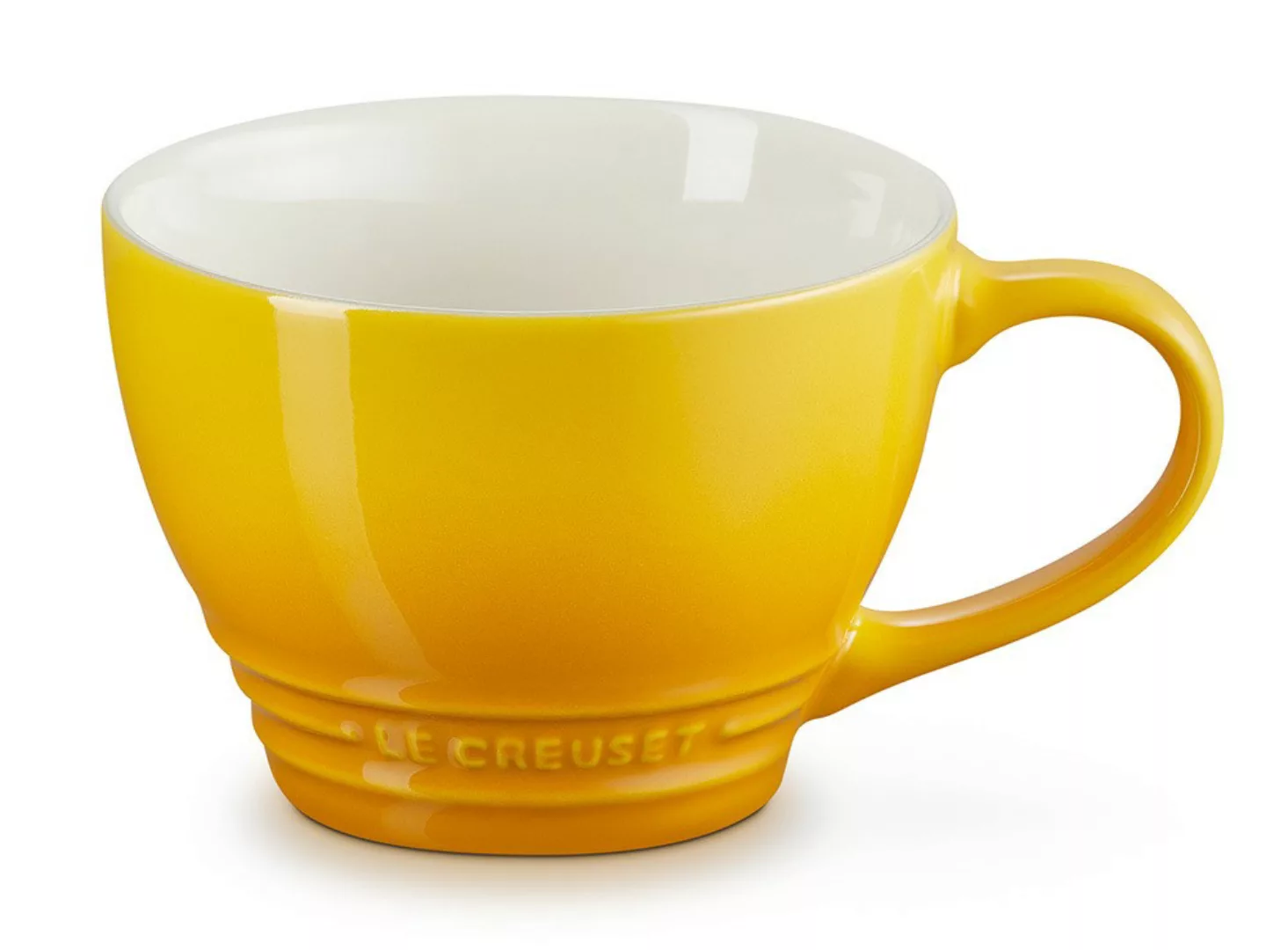 Le Creuset Cappuccino Tasse Steinzeug Nectar Gelb 400ml günstig online kaufen