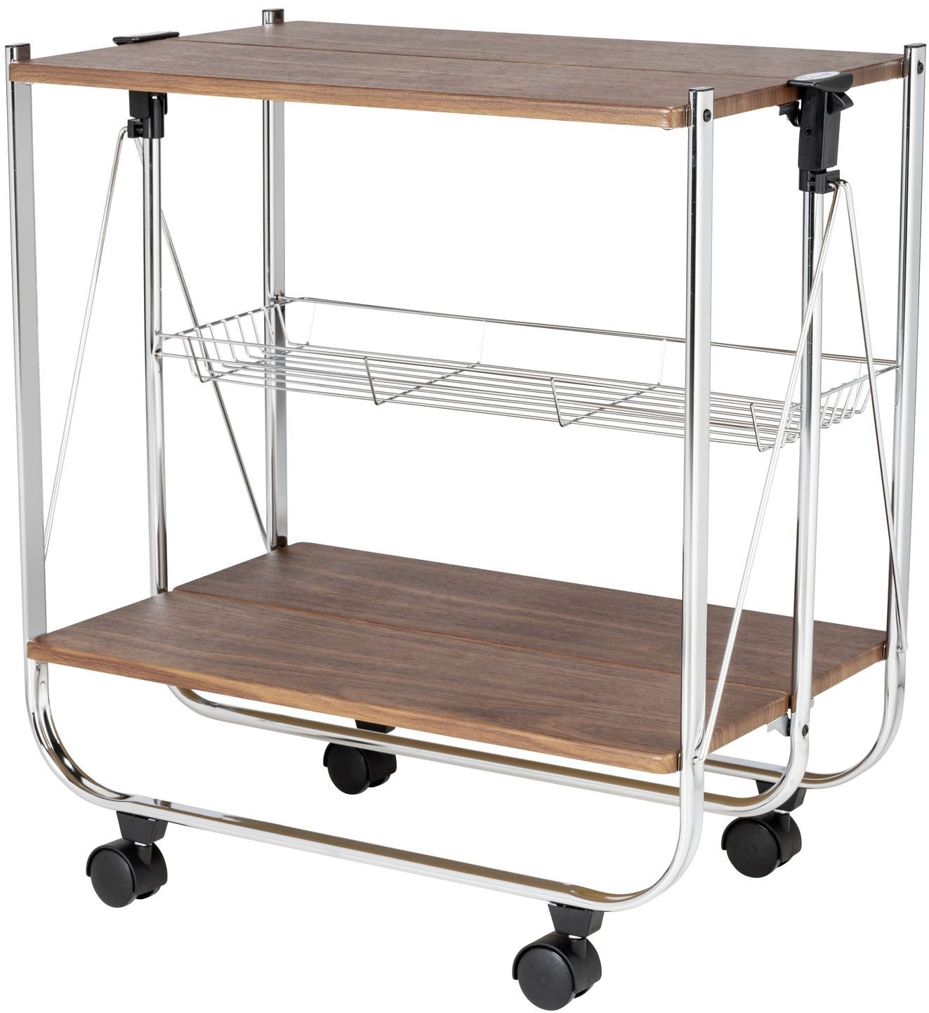 WENKO Servierwagen Modell Dinett Deluxe, Küchenwagen günstig online kaufen