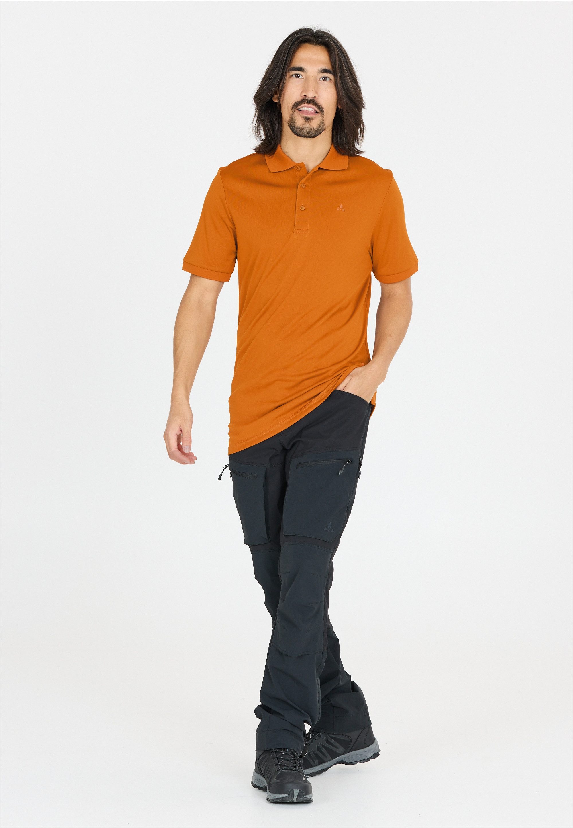 WHISTLER Langarm-Poloshirt "Felox", aus schnell-trocknendem Material günstig online kaufen