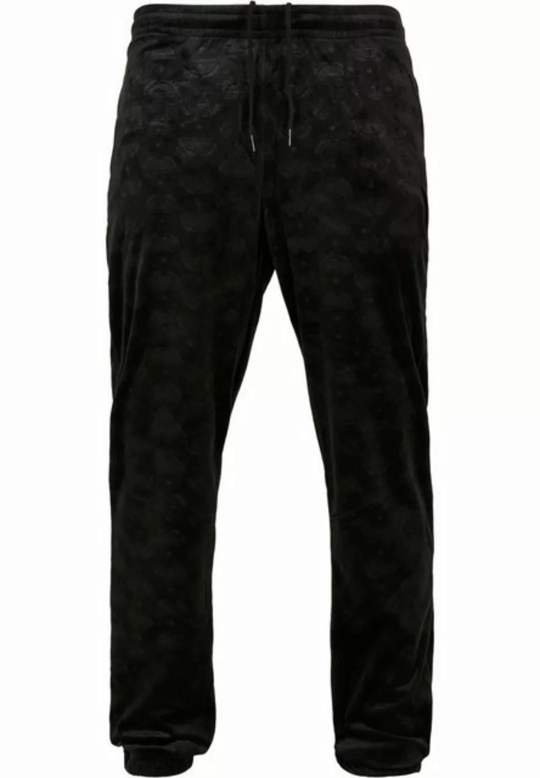 Southpole Stoffhose SP049 - Southpole AOP Velour Pants black M günstig online kaufen