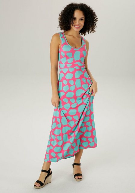 Aniston CASUAL Sommerkleid mit extravagantem, farbintensivem Druck günstig online kaufen