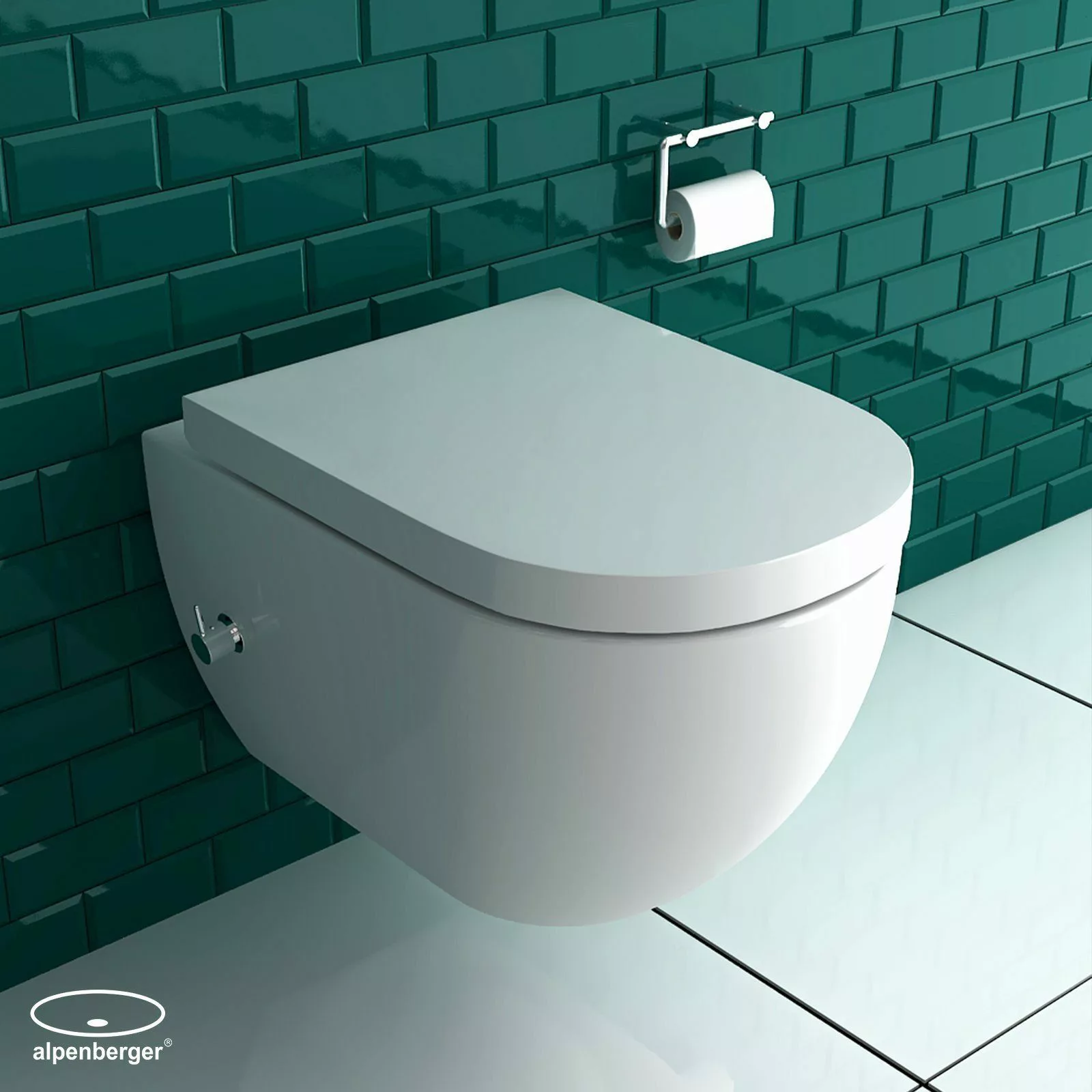 Alpenberger Dusch-WC Set - Hänge WC günstig online kaufen