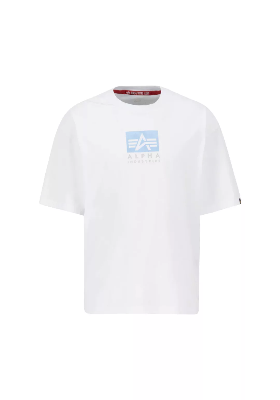 Alpha Industries T-Shirt "Alpha Industries Men - T-Shirts Satin Logo T" günstig online kaufen