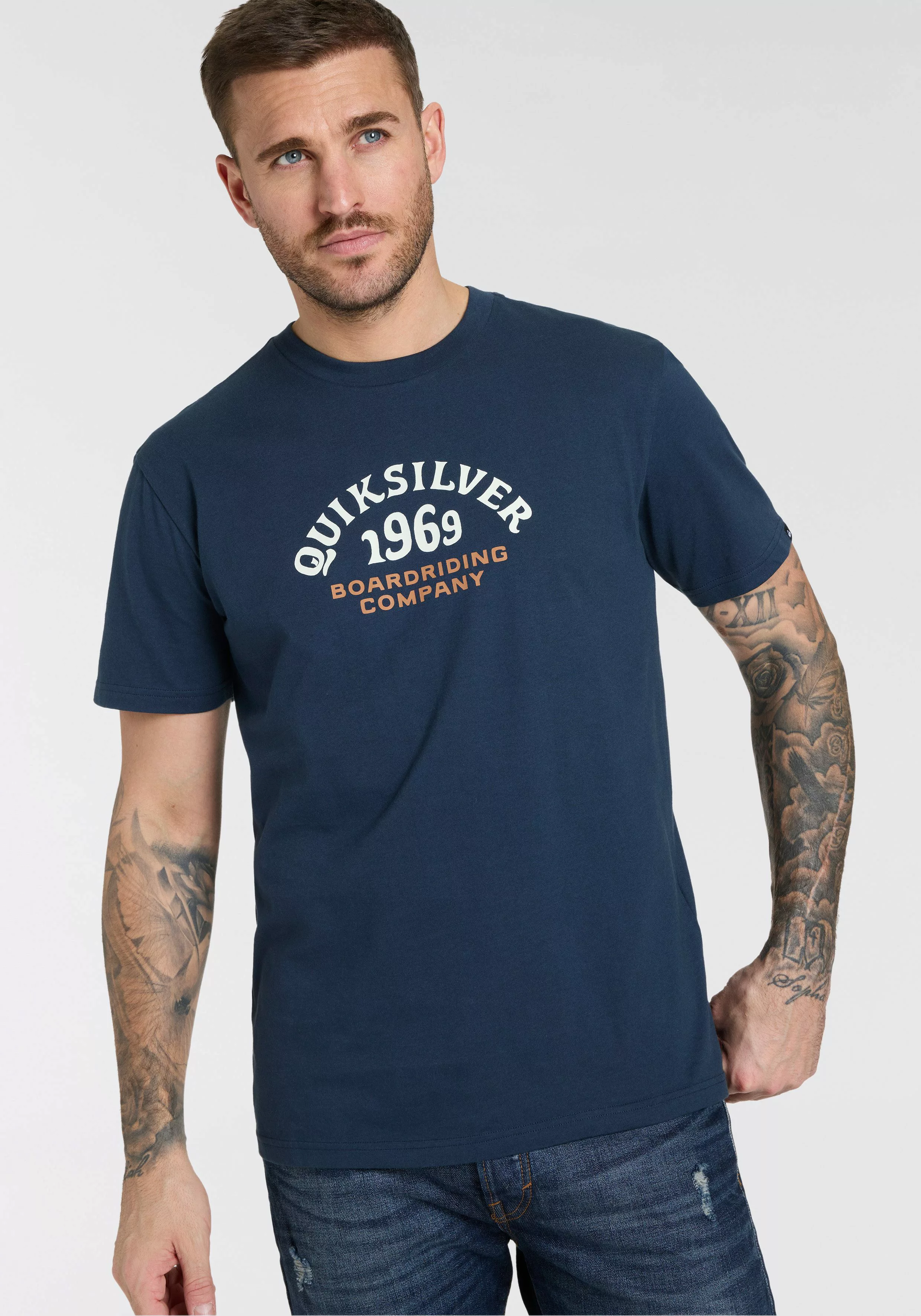Quiksilver T-Shirt DISCOCHECK SHORT SLEEVE TEE günstig online kaufen