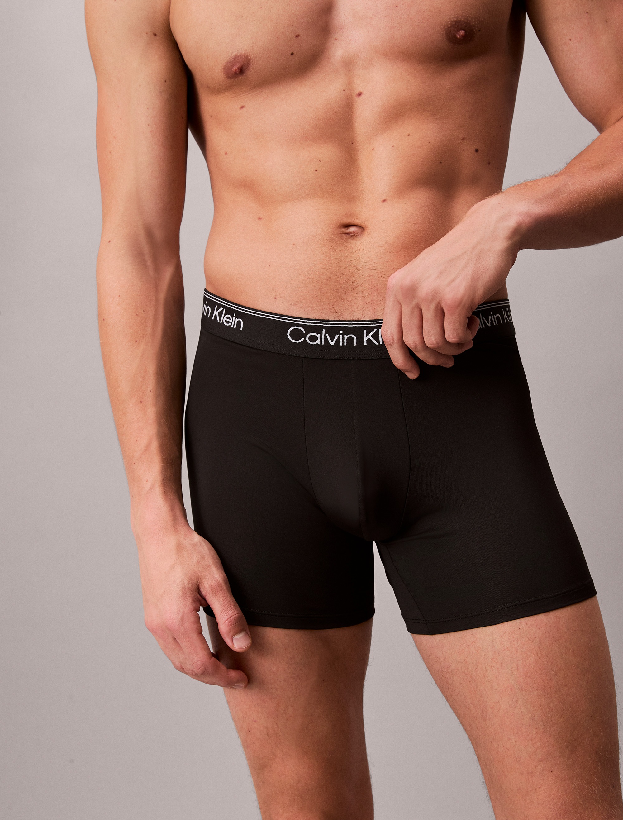 Calvin Klein Underwear Boxer "BOXER BRIEF 3PK", (Packung, 3er-Pack), mit lä günstig online kaufen