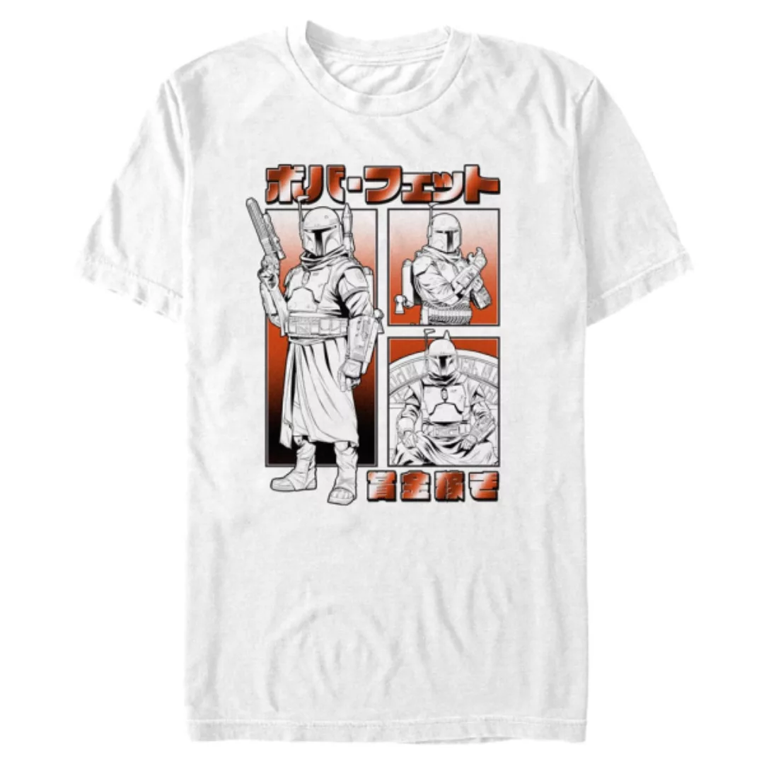 Star Wars - The Mandalorian - Boba Fett Boba Manga - Männer T-Shirt günstig online kaufen