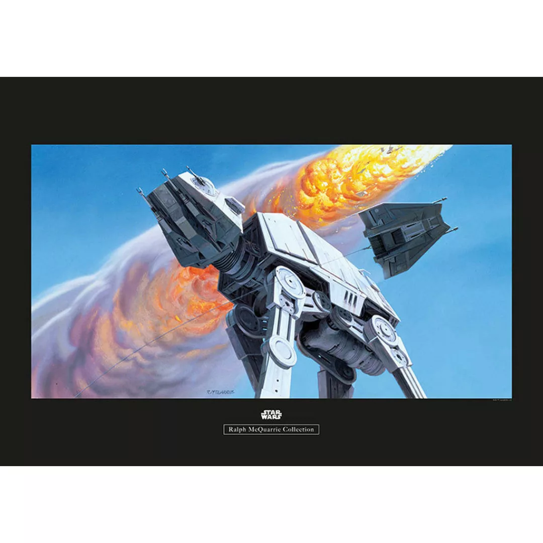 Komar Poster Star Wars Classic RMQ Hoth Battle A Star Wars B/L: ca. 70x50 c günstig online kaufen