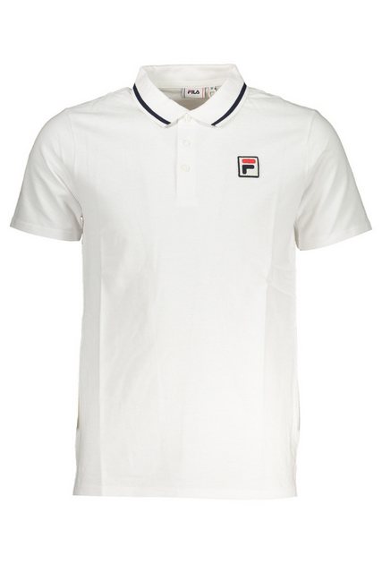 Fila Poloshirt Weißes Herren Poloshirt mit Kontrastdetails und günstig online kaufen