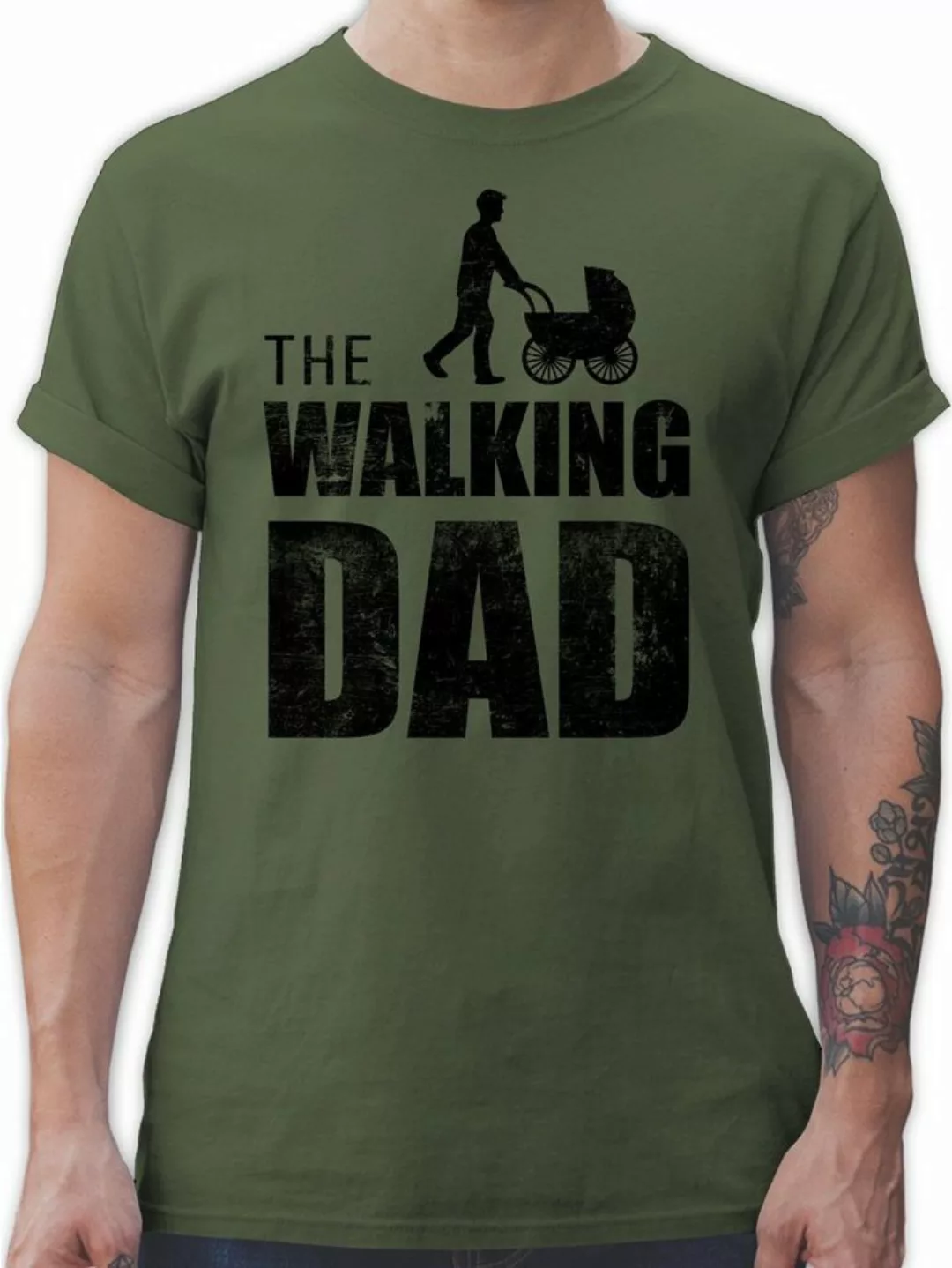 Shirtracer T-Shirt The Walking Dad Papa günstig online kaufen