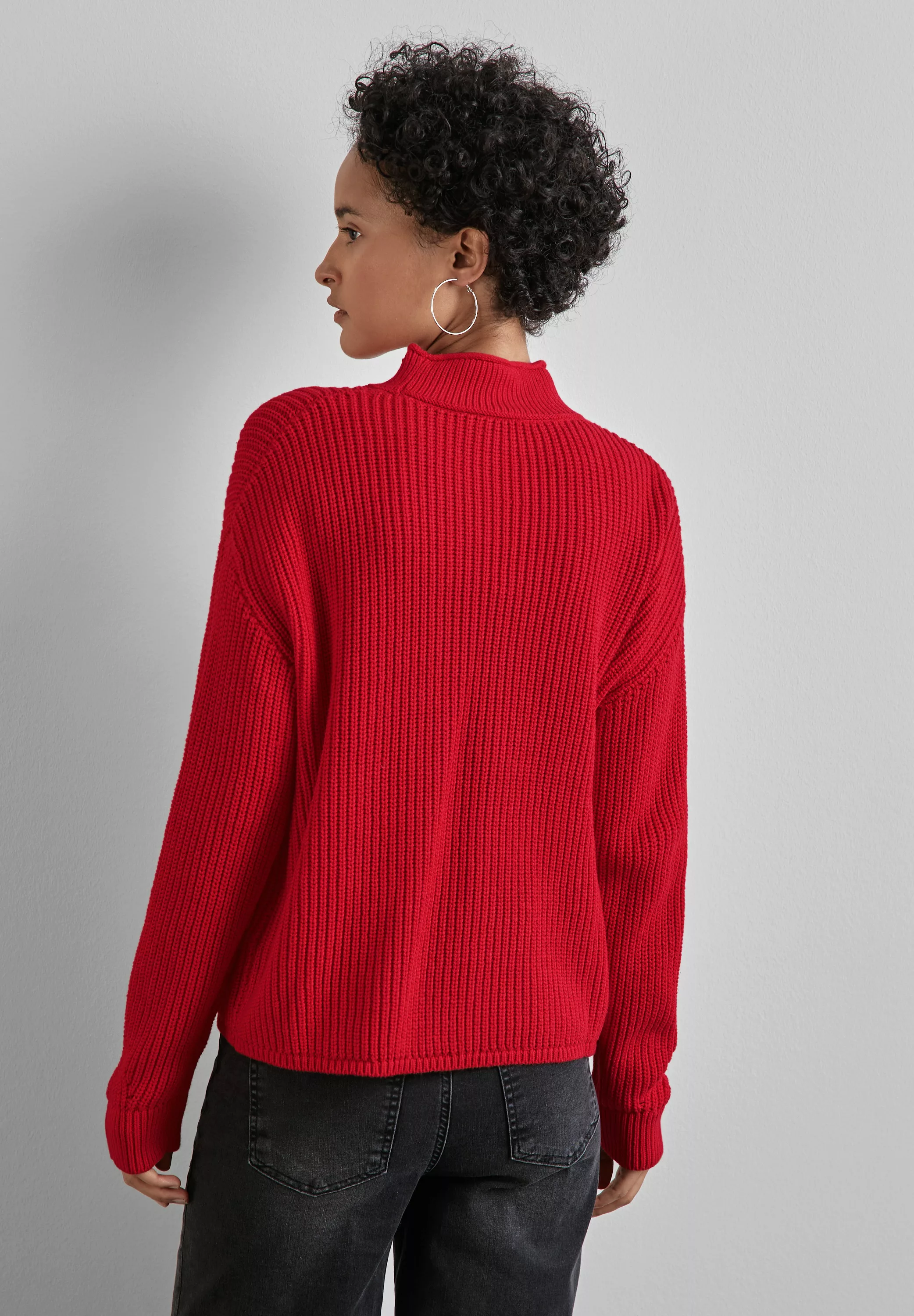 STREET ONE Strickpullover, mit Turtleneck günstig online kaufen