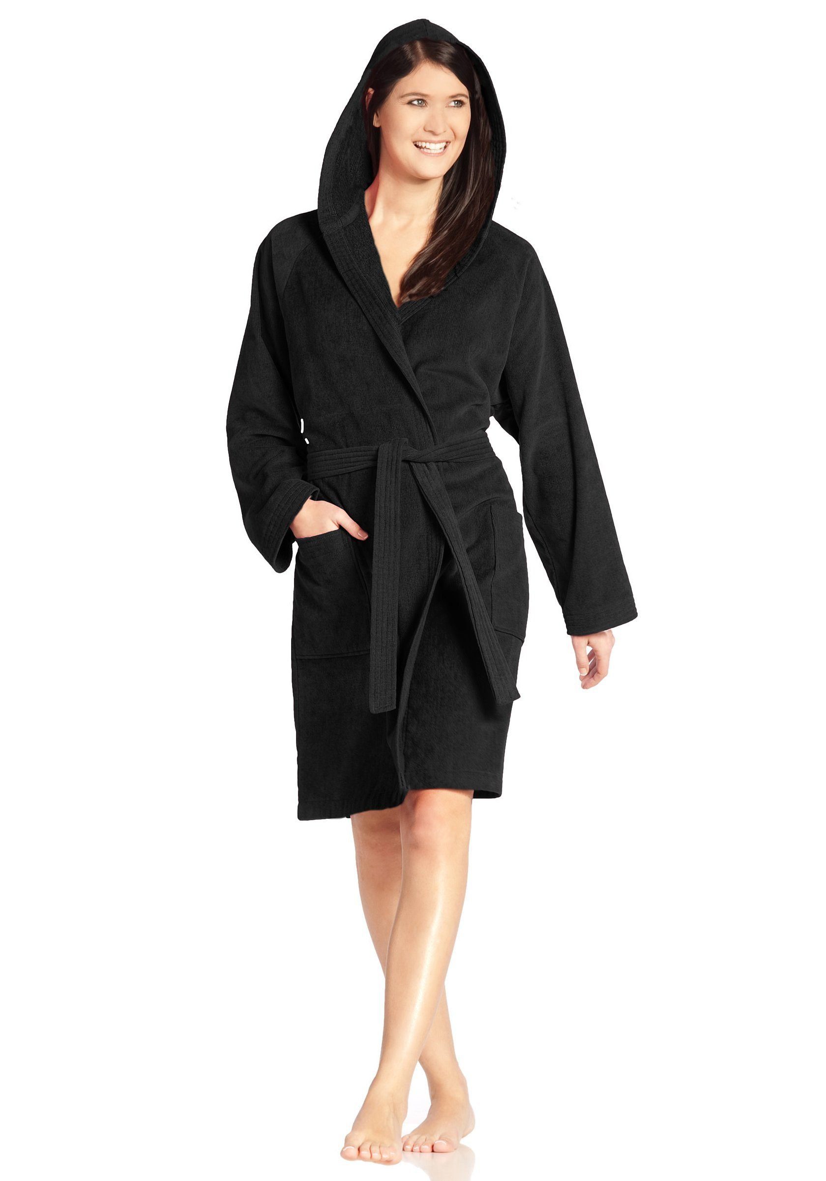 Vossen Unisex-Bademantel Texas, ideal für Sauna günstig online kaufen