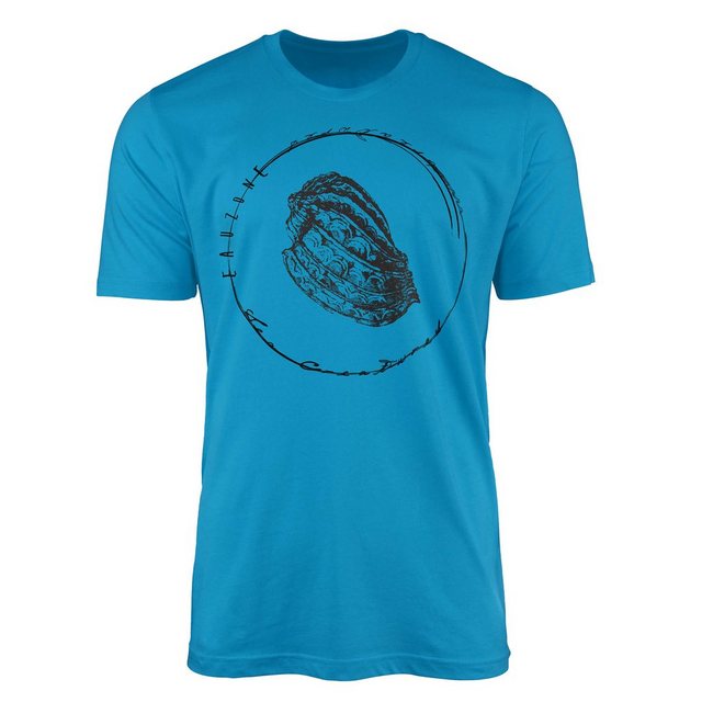 Sinus Art T-Shirt T-Shirt Tiefsee Fische - Serie: Sea Creatures, feine Stru günstig online kaufen