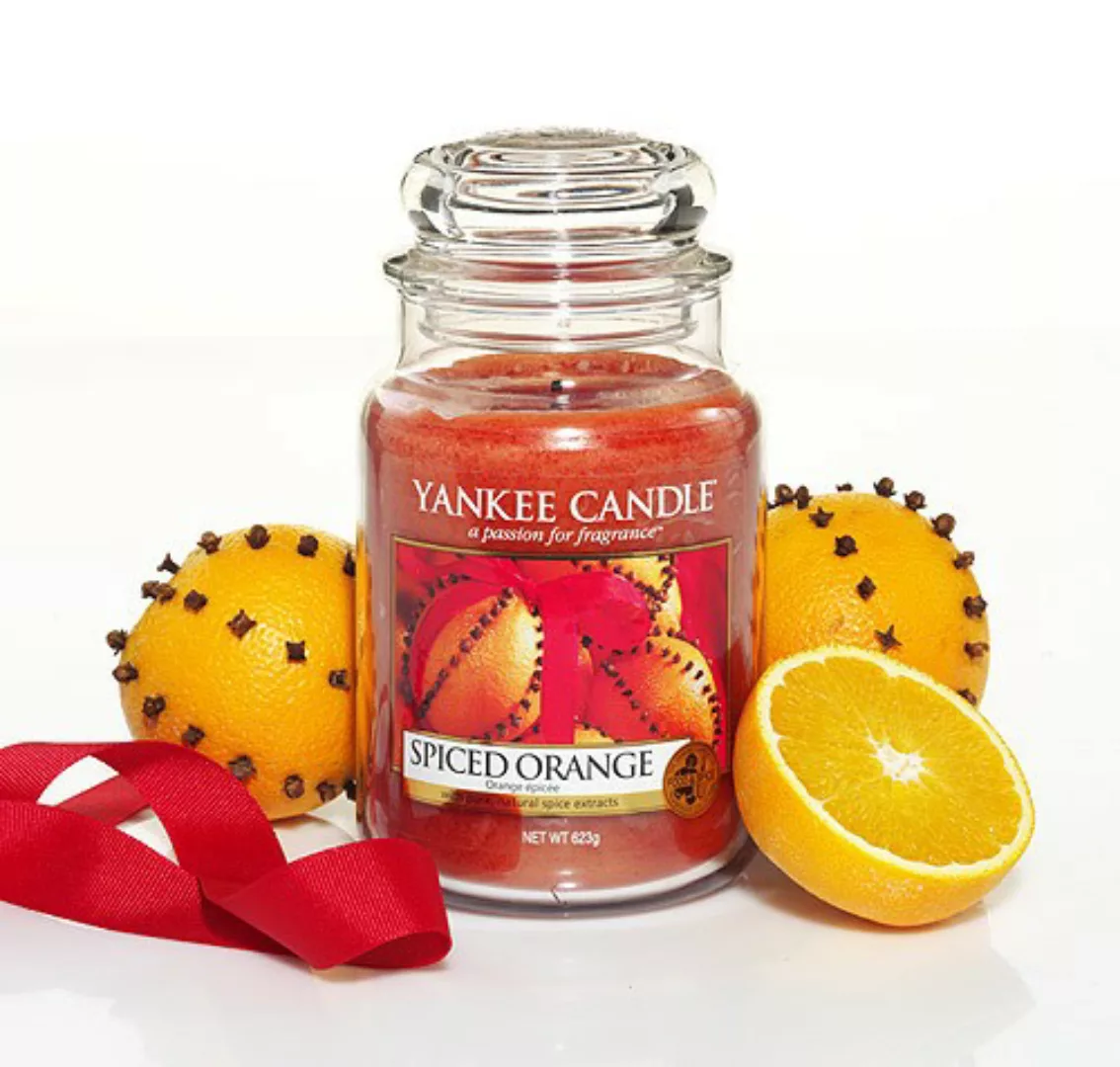 Yankee Candle Duftkerze Spiced Orange 623 g günstig online kaufen