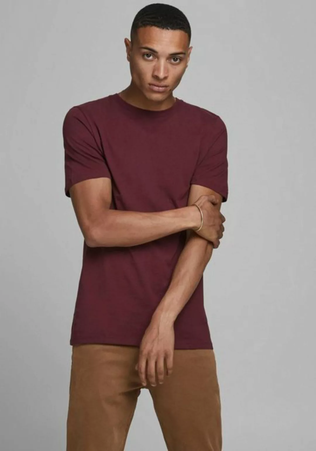 Jack & Jones T-Shirt JJEORGANIC BASIC TEE SS O-NECK NOOS günstig online kaufen