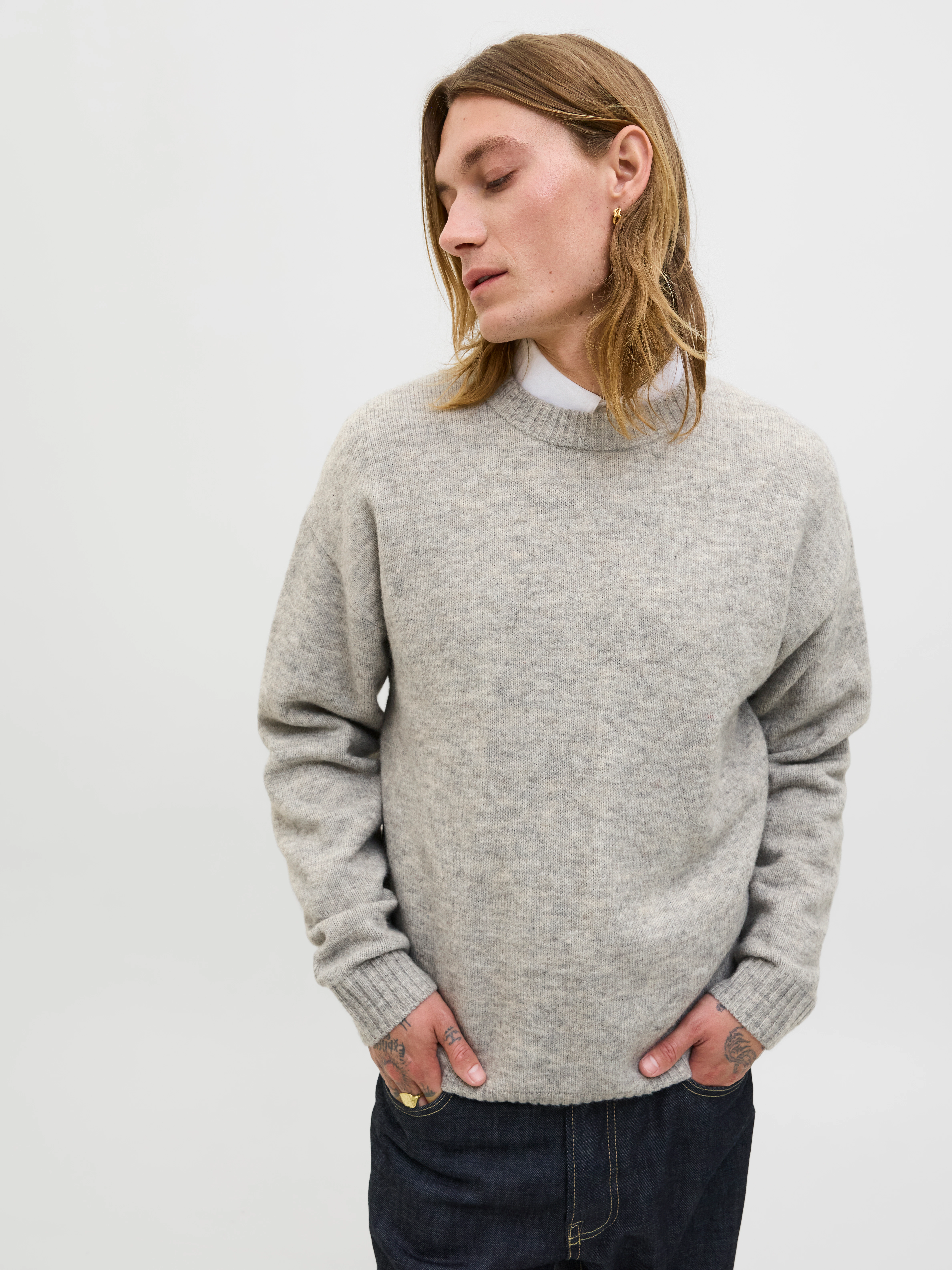 Jack & Jones Strickpullover "JJESOHO OLLIE KNIT CREW NECK SN" günstig online kaufen