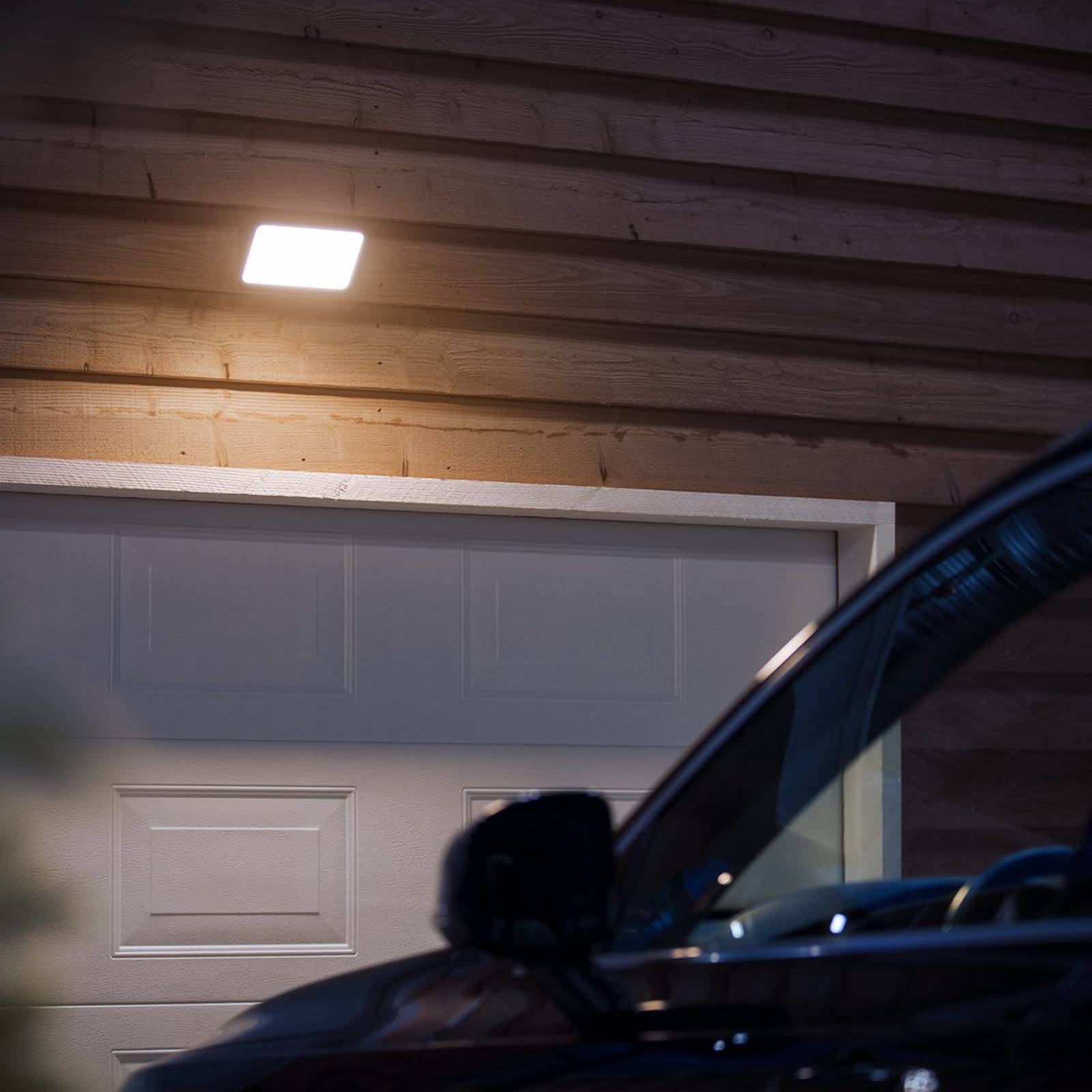 Philips Hue LED-Außenstrahler Welcome schwarz Metall 2.700 K günstig online kaufen