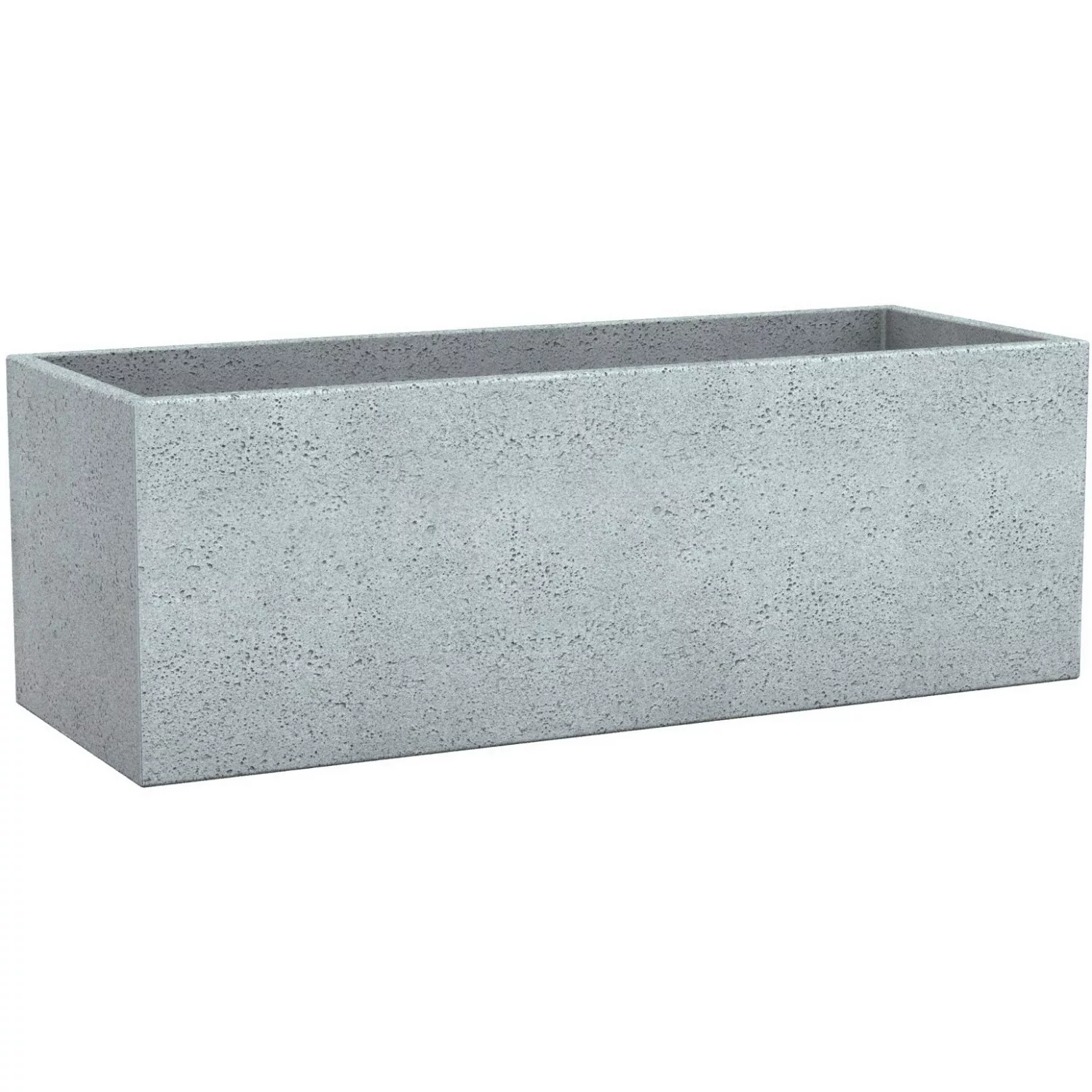 Scheurich Pflanzgefäß C-Cube Long 80 cm Stony Grey günstig online kaufen