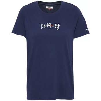 Tommy Jeans  T-Shirt Flag on script tee günstig online kaufen