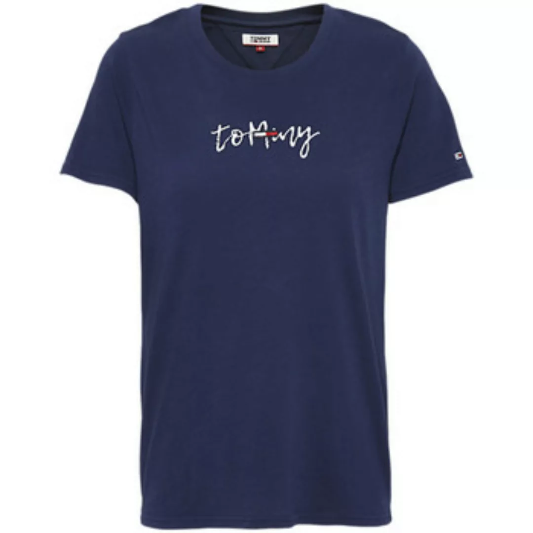 Tommy Jeans  T-Shirt Flag on script tee günstig online kaufen