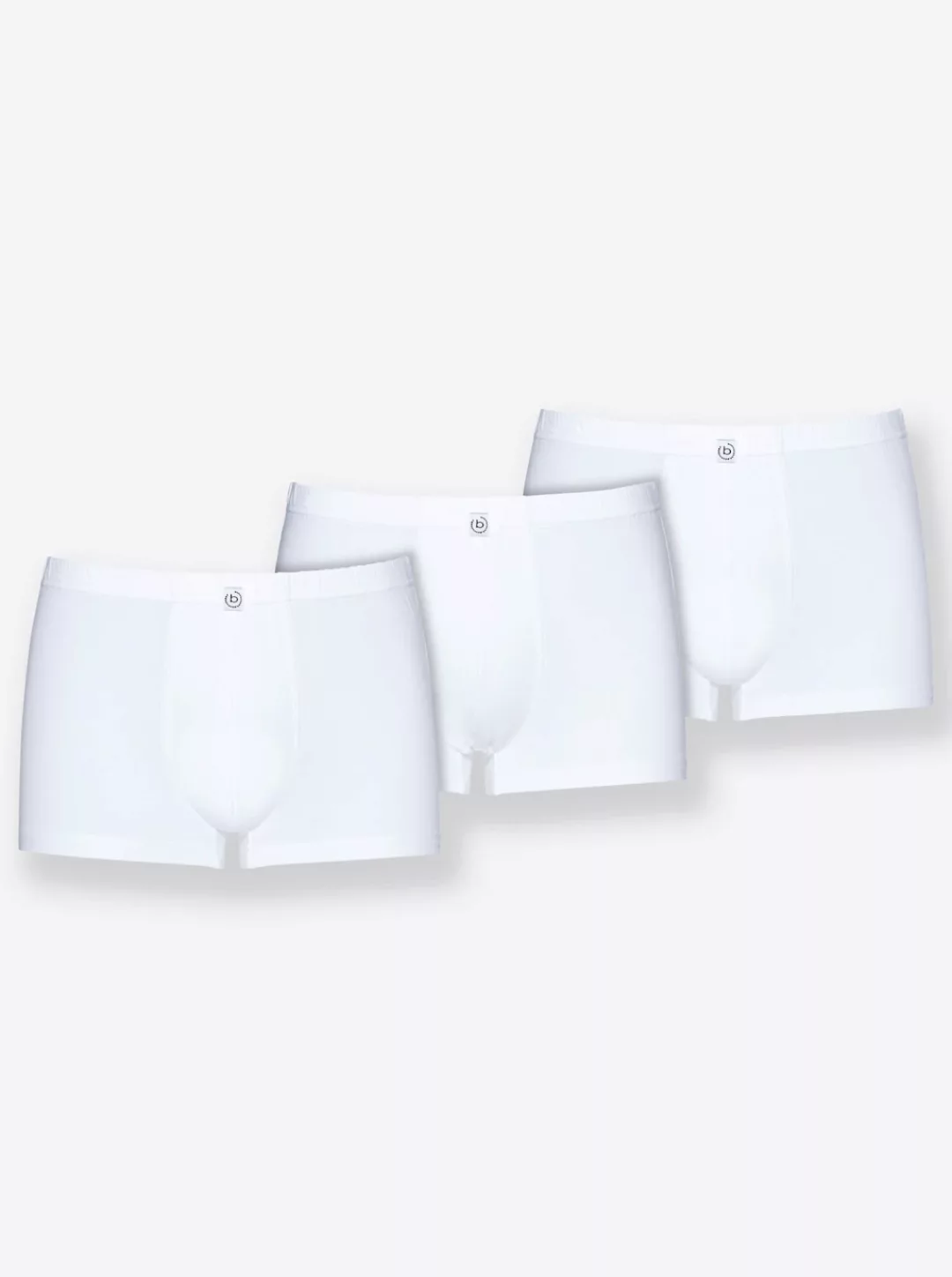 bugatti Boxershorts "Oslo", (3 St., 3er Pack), mit aufgenähtem Logo günstig online kaufen