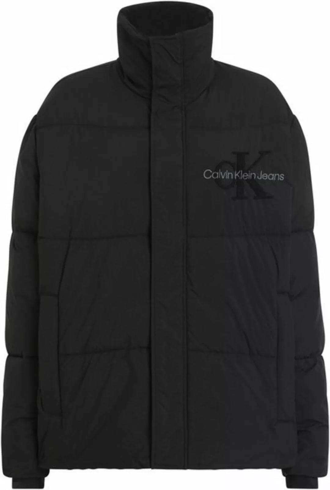 Calvin Klein Jeans Outdoorjacke CHENILLE PUFFER mit Logopatch günstig online kaufen