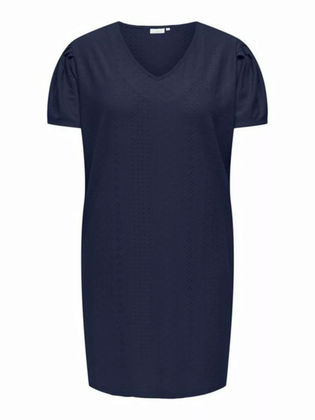 ONLY CARMAKOMA Midikleid CARZABBI LIFE SS V-NECK BLK DRESS JRS günstig online kaufen