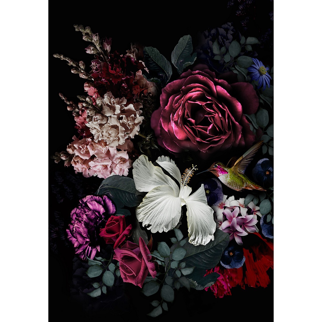 Leinwandbild Flowers I, 50 x 70 cm günstig online kaufen