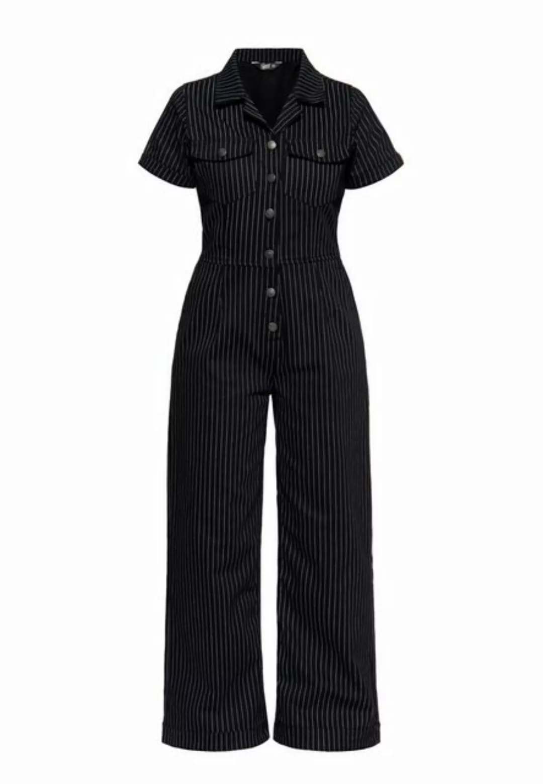 QueenKerosin Overall mit Pinstripes günstig online kaufen