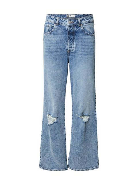 ONLY Jdycilje High Waist Destroyed Flared Jeans Damen Blau günstig online kaufen