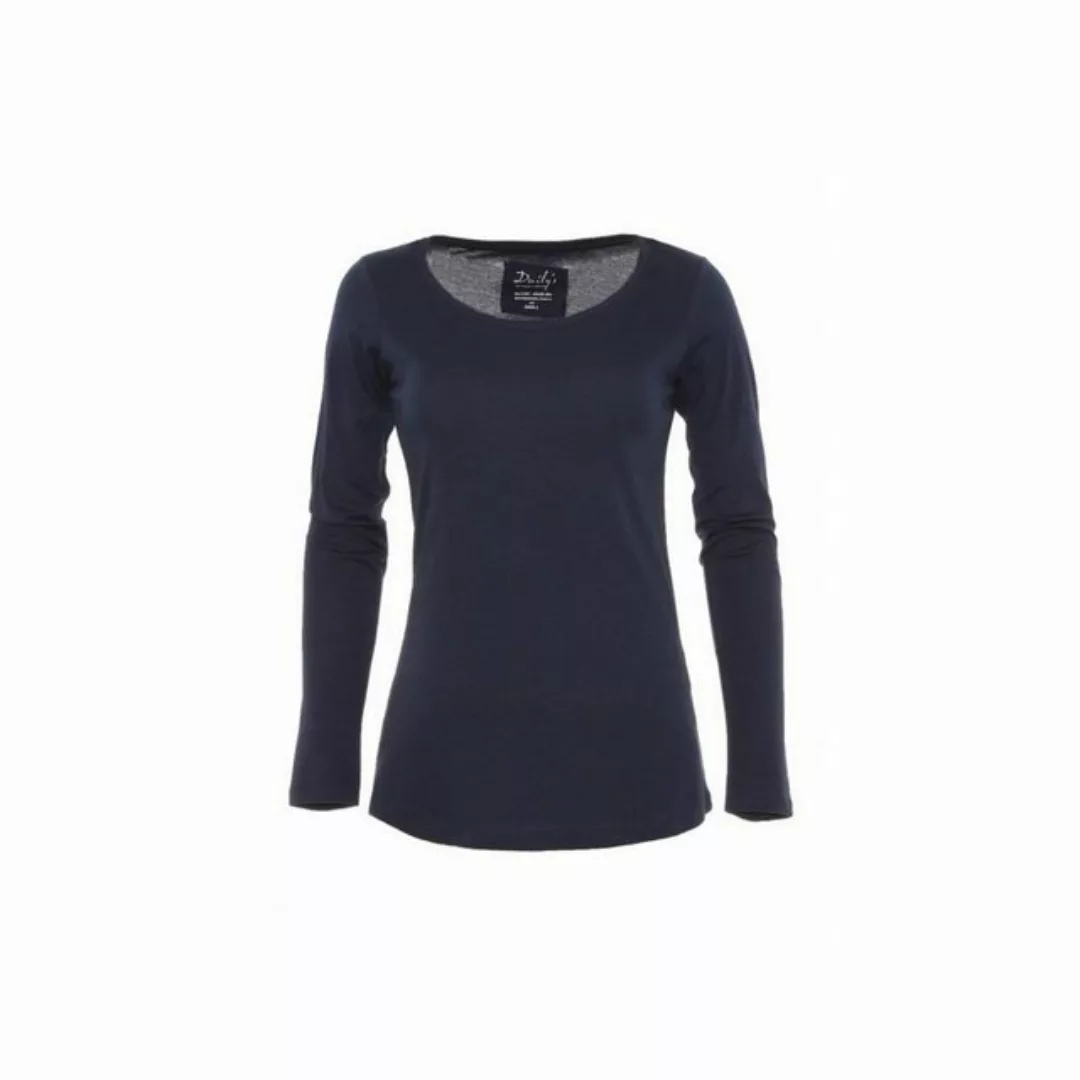 DAILY´S Rundhalsshirt blau regular fit (1-tlg) günstig online kaufen
