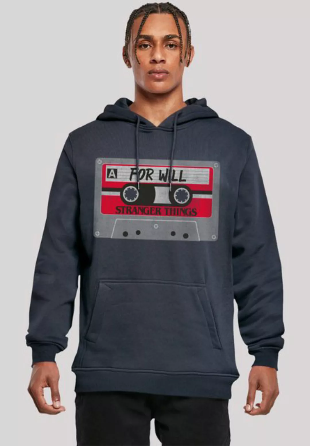 F4NT4STIC Kapuzenpullover "Stranger Things Cassette For Will Netflix", Prem günstig online kaufen