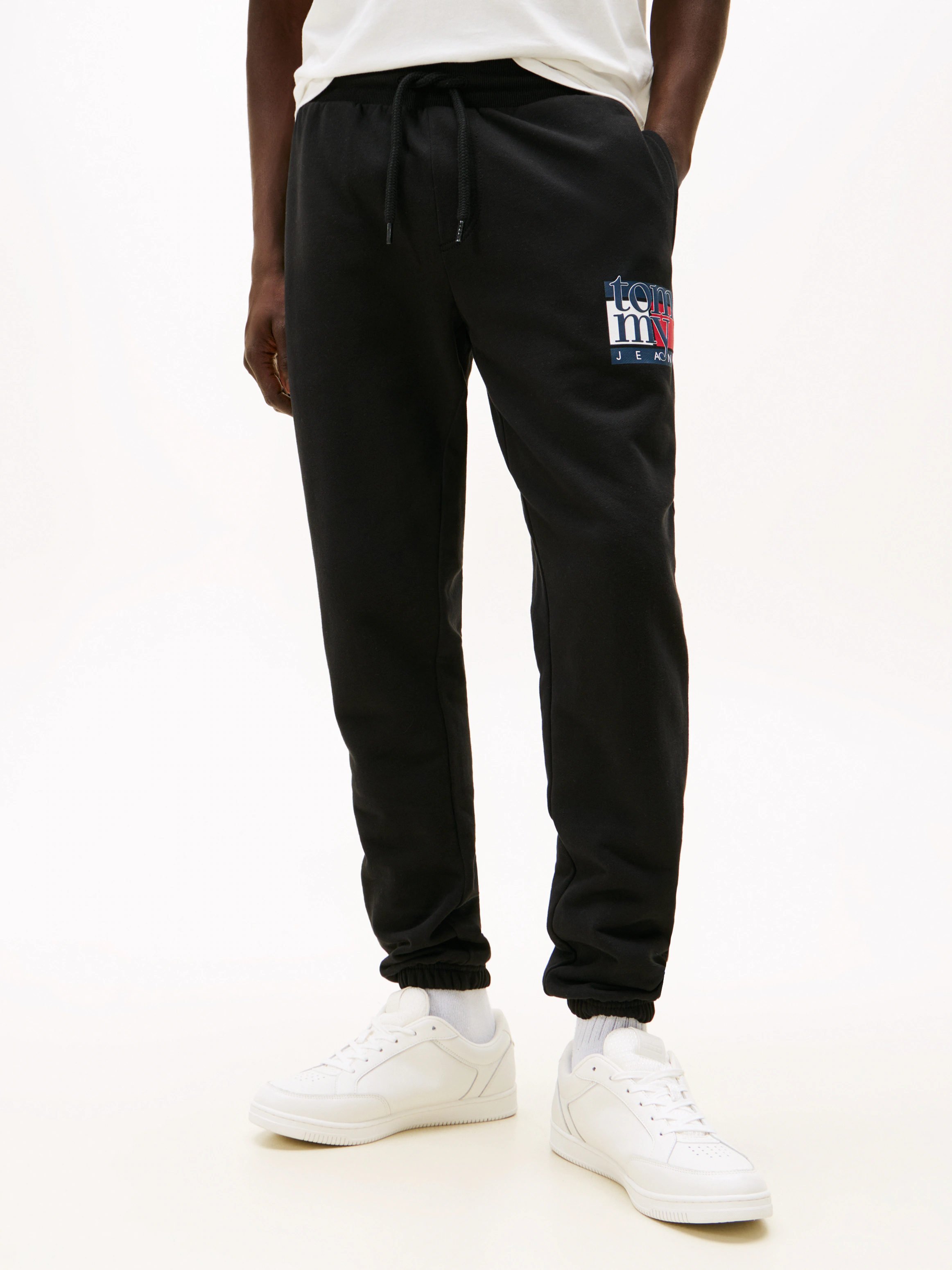 Tommy Jeans Sweathose "TJM RWB FLAG", Jogginghose, Print, elastischer Bund, günstig online kaufen