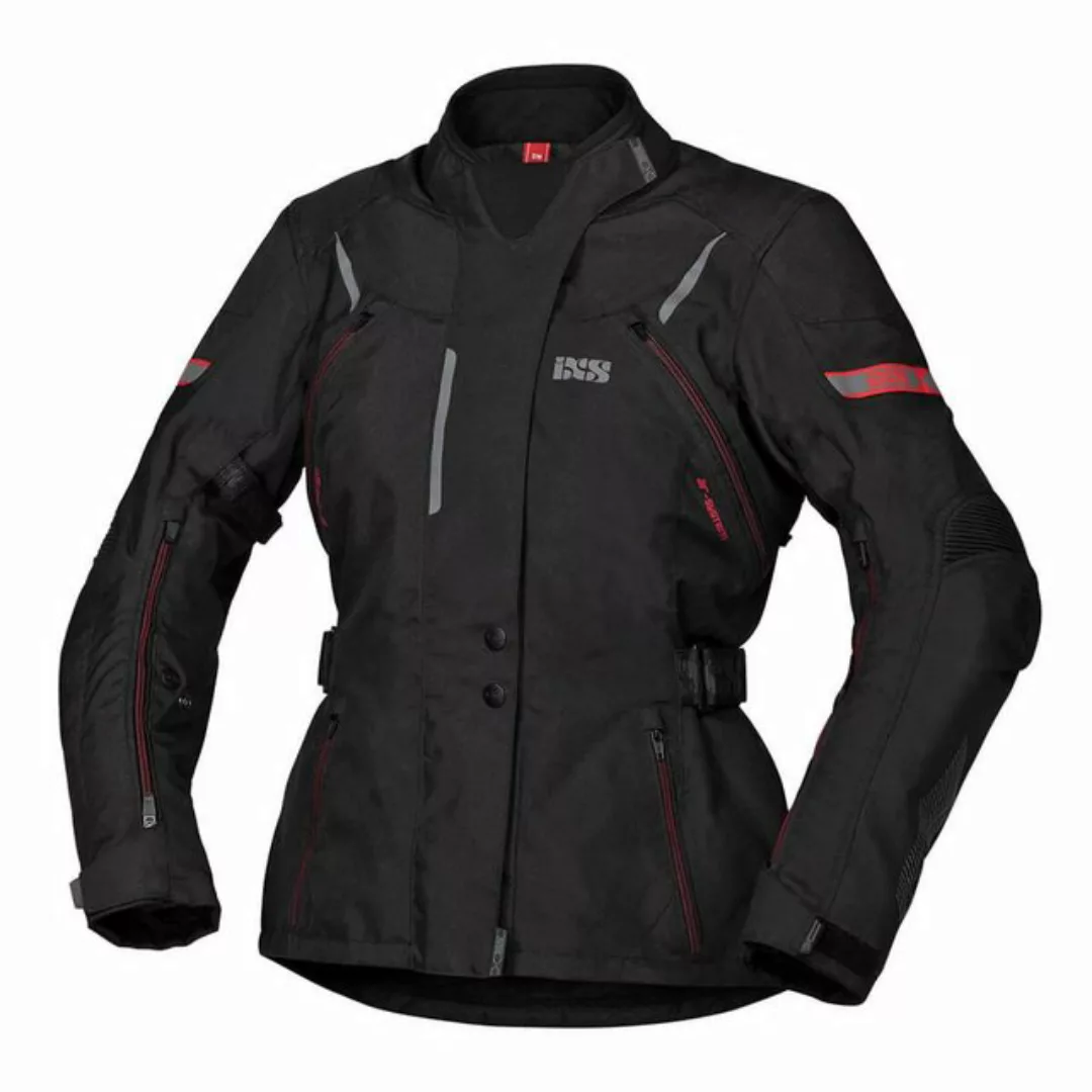 IXS Motorradjacke iXS Damen Jacke Tour Liz-ST - schwarz-rot 3XL günstig online kaufen