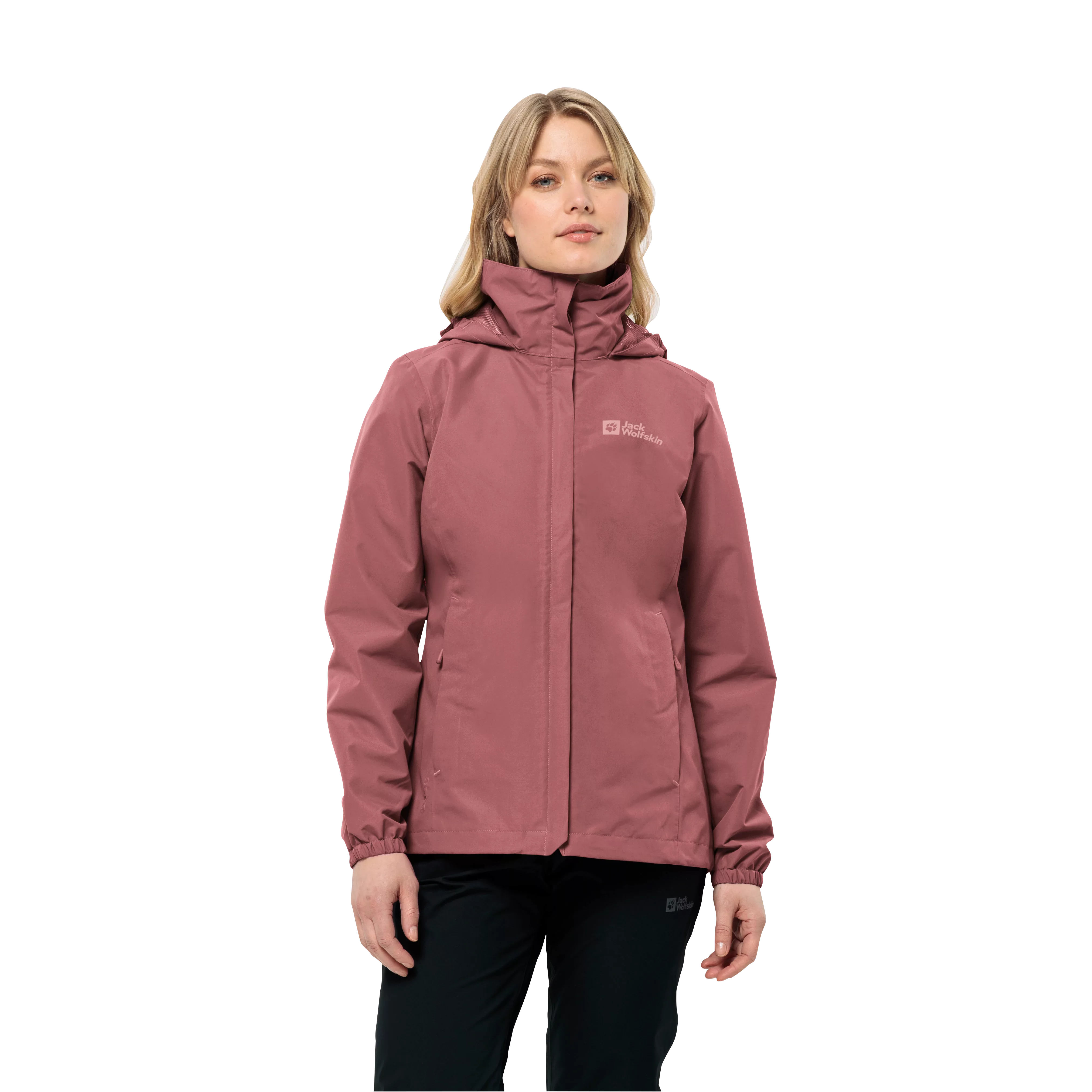 Jack Wolfskin Funktionsjacke "STORMY POINT 2L JKT W", mit Kapuze, mit verst günstig online kaufen