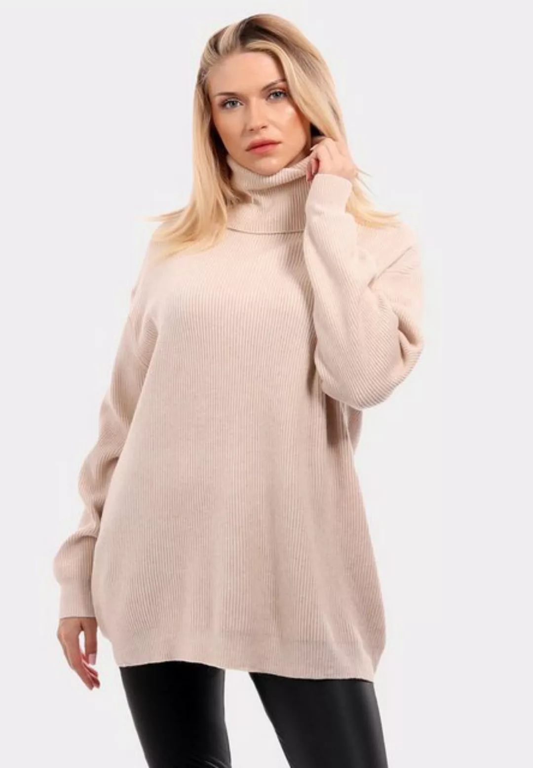 YC Fashion & Style Rollkragenpullover "Chic " Turtleneck Sweater (1-tlg) in günstig online kaufen