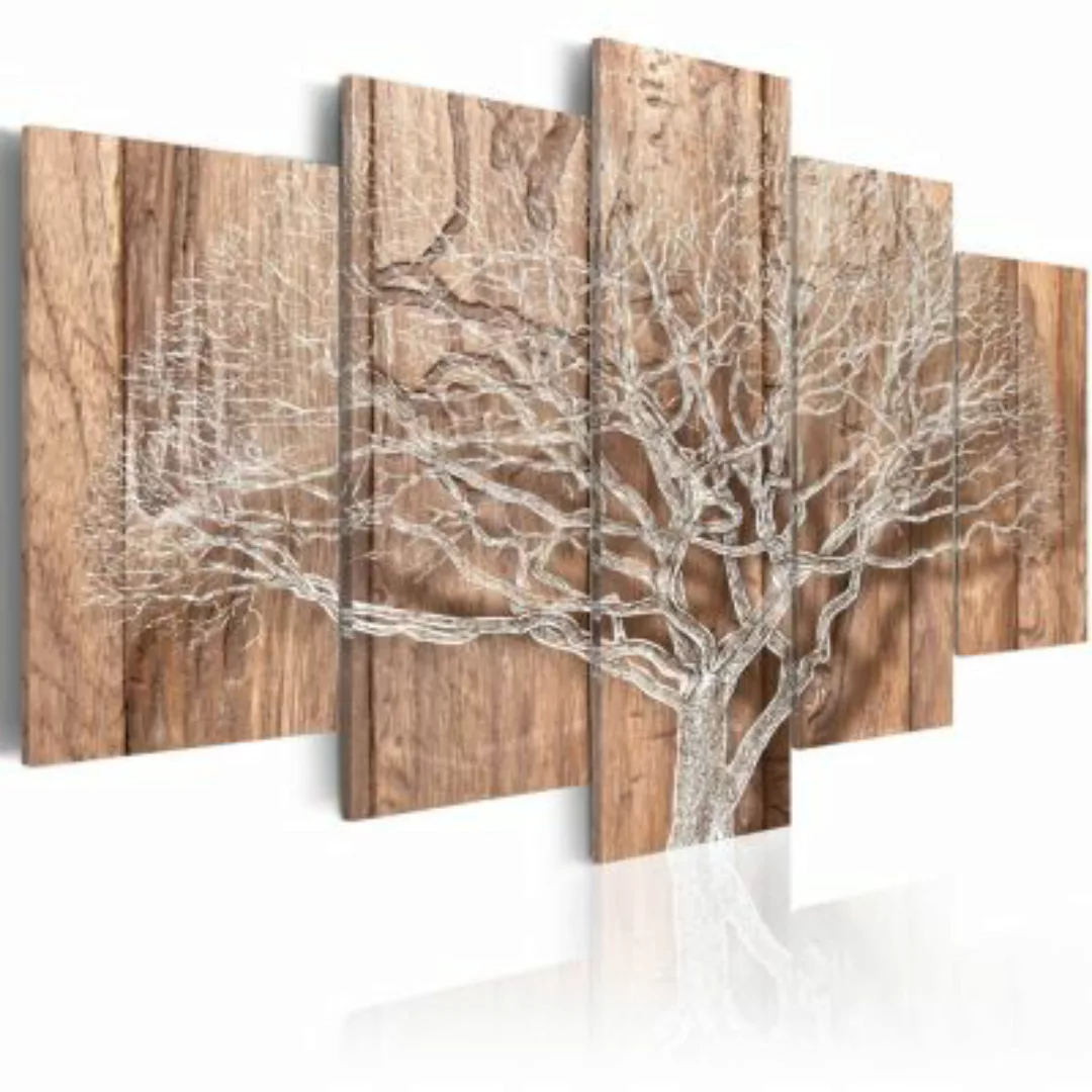 artgeist Wandbild Der Baum der Geschichte II braun/weiß Gr. 200 x 100 günstig online kaufen