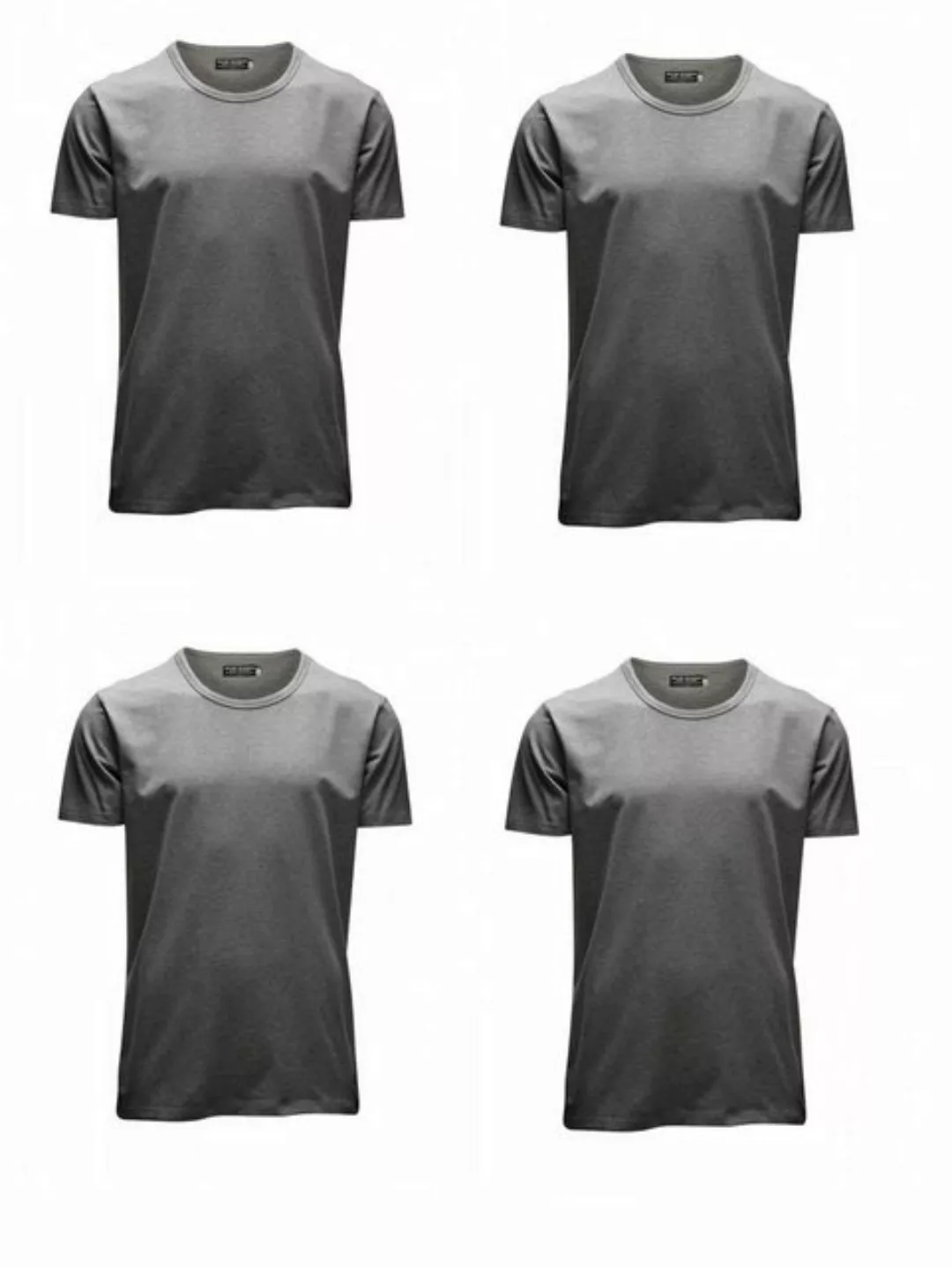 Jack & Jones Herren T-Shirt O-Neck & V-Neck Slim Fit 4er Pack günstig online kaufen