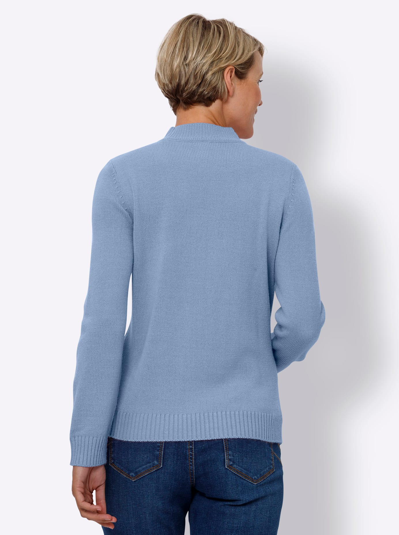 Classic Basics Stehkragenpullover "Stehkragen-Pullover" günstig online kaufen