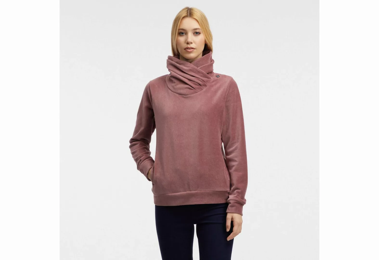 Ragwear Sweatshirt ANABELKA CORDUROY in gerippter Cord Optik günstig online kaufen