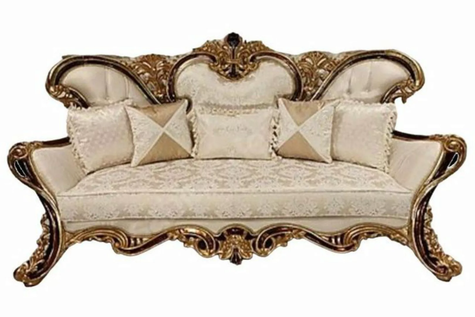 JVmoebel Sofa, Klassischer Barock Stil Dreisitzer luxus Sofa Couch Polster günstig online kaufen