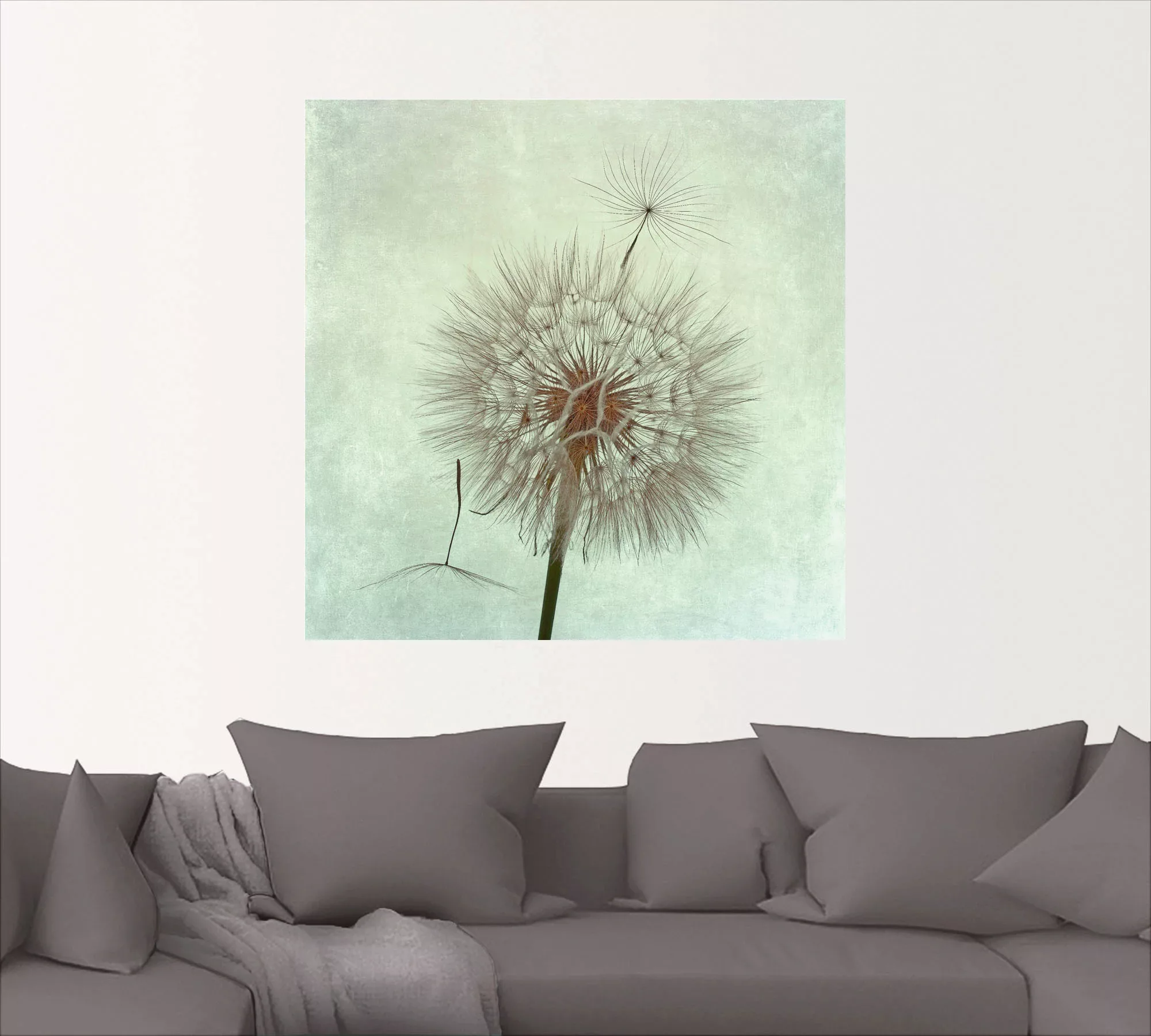 Artland Wandbild "Pusteblume II", Blumen, (1 St.), als Leinwandbild, Poster günstig online kaufen