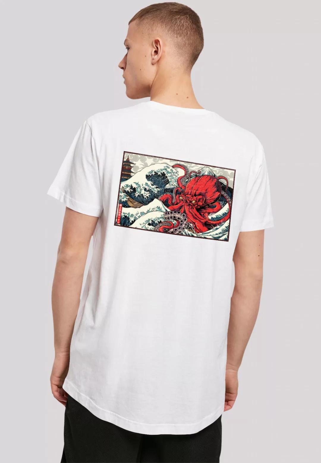 F4NT4STIC T-Shirt "Kanagawa Octopus", Print günstig online kaufen