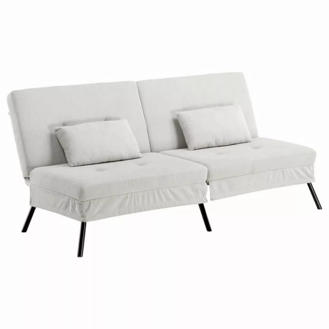 COMHOMA Schlafsofa Bettsofa mit Schlaffunktion, Klappsofa, Couch Gästebett günstig online kaufen